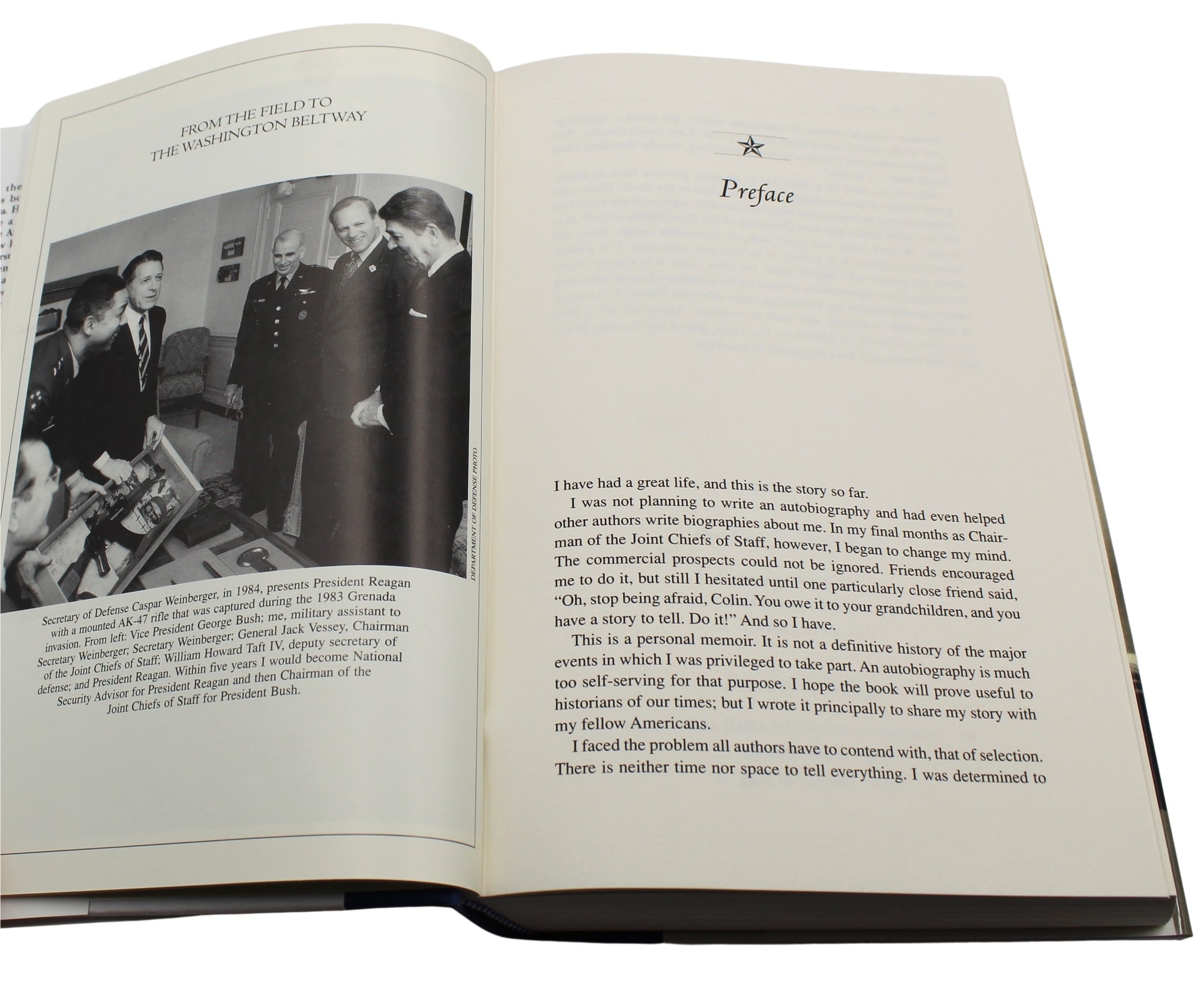 My American Journey, Signed by Colin Powell, First Edition in Original Dust Jacket, 1995 - The Great Republic