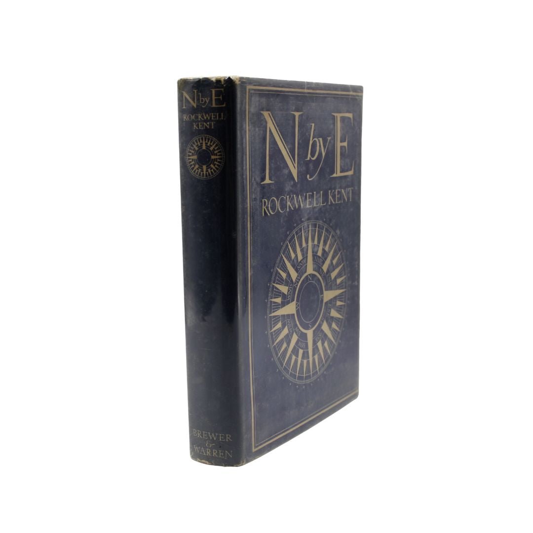 N by E by Rockwell Kent, First Trade Edition in Dust Jacket, 1930