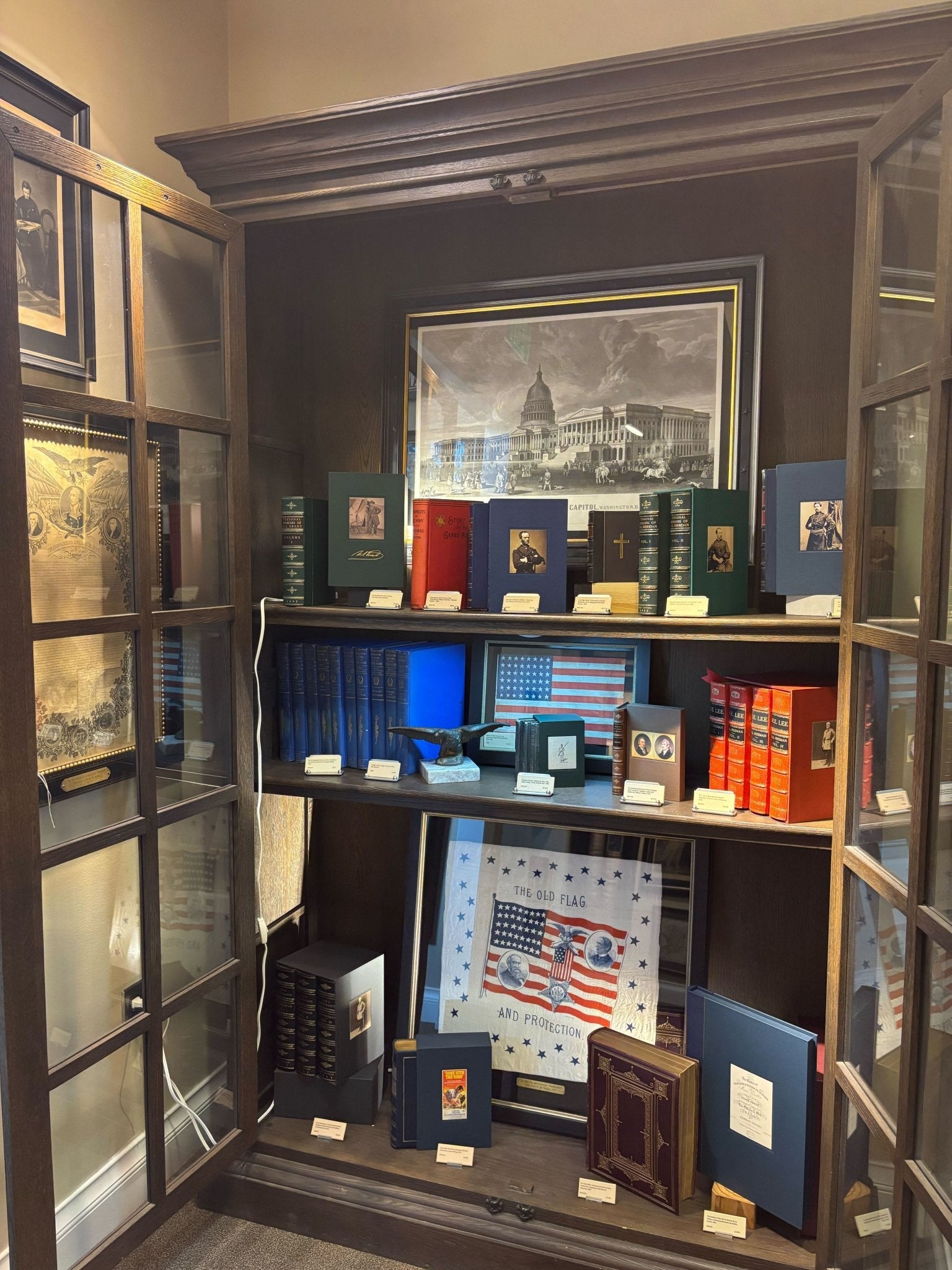 "N.E. View of the United States Capitol, Washington, D.C." by Henry Sartain, 1858 Proof Printing - The Great Republic