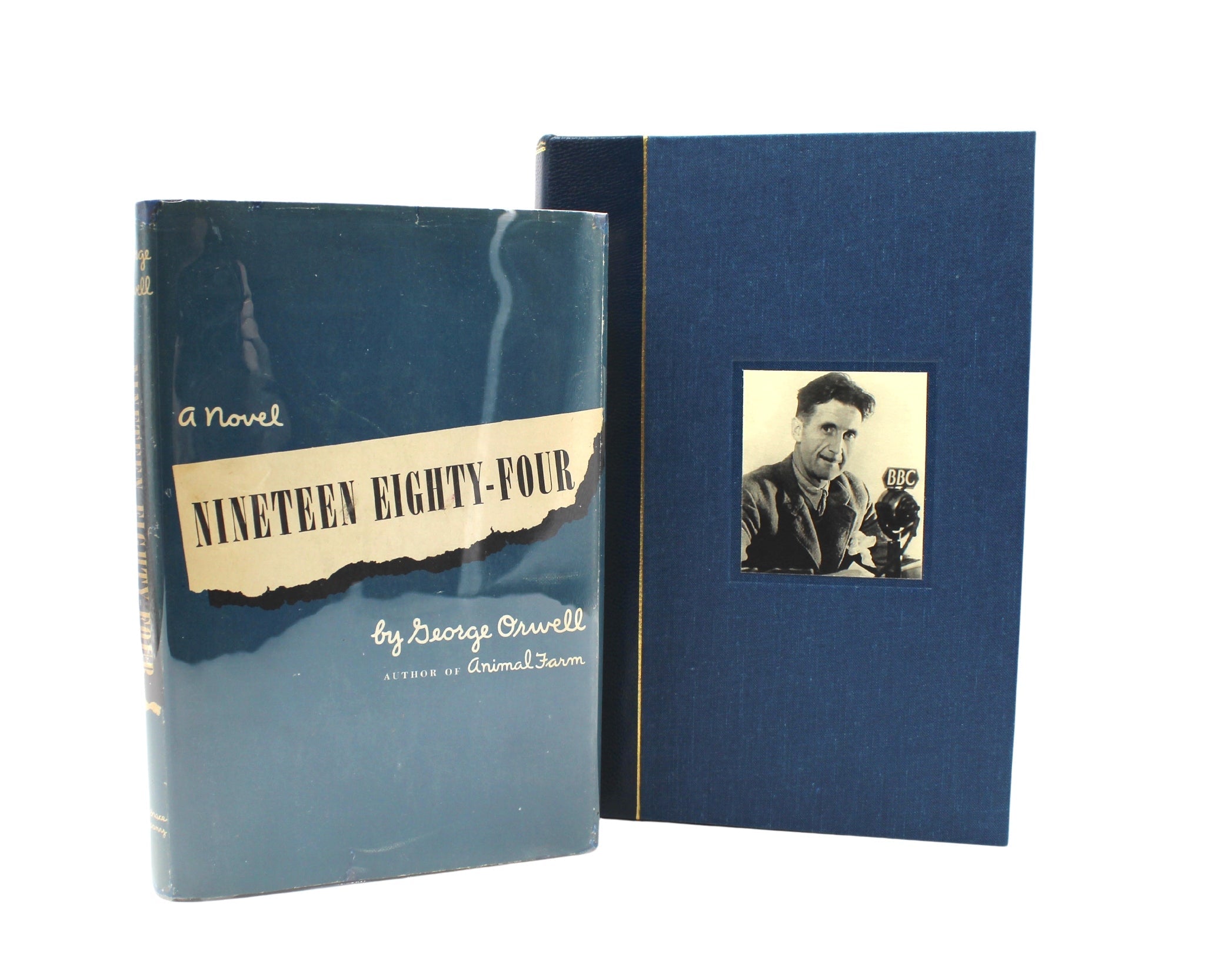 Nineteen Eighty - Four by George Orwell, Book of The Month Club Edition in Original Dust Jacket, 1949 - The Great Republic