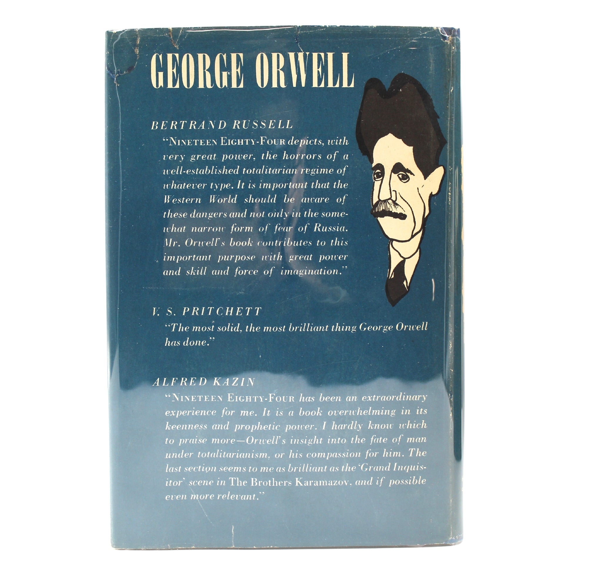 Nineteen Eighty - Four by George Orwell, Book of The Month Club Edition in Original Dust Jacket, 1949 - The Great Republic
