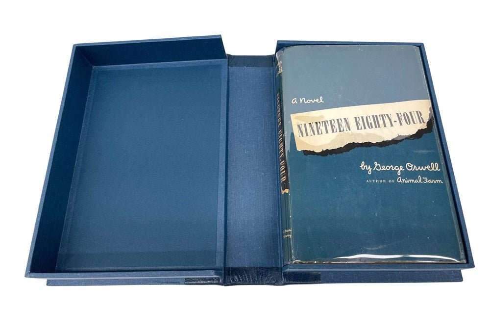 Nineteen Eighty - Four by George Orwell, Book of The Month Club Edition in Original Dust Jacket, 1949 - The Great Republic