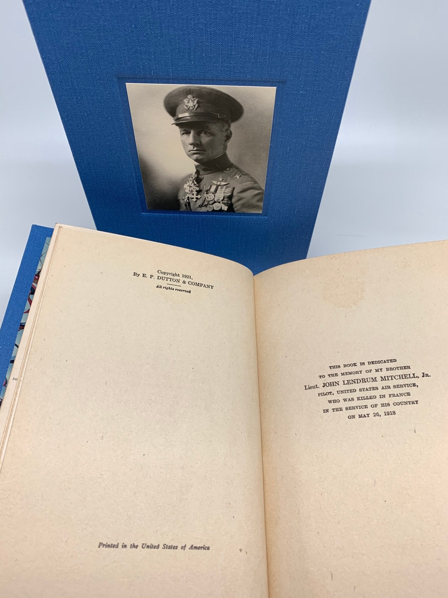 Our Air Force, Signed and Inscribed by Billy Mitchell, Later Printing, 1921 - The Great Republic