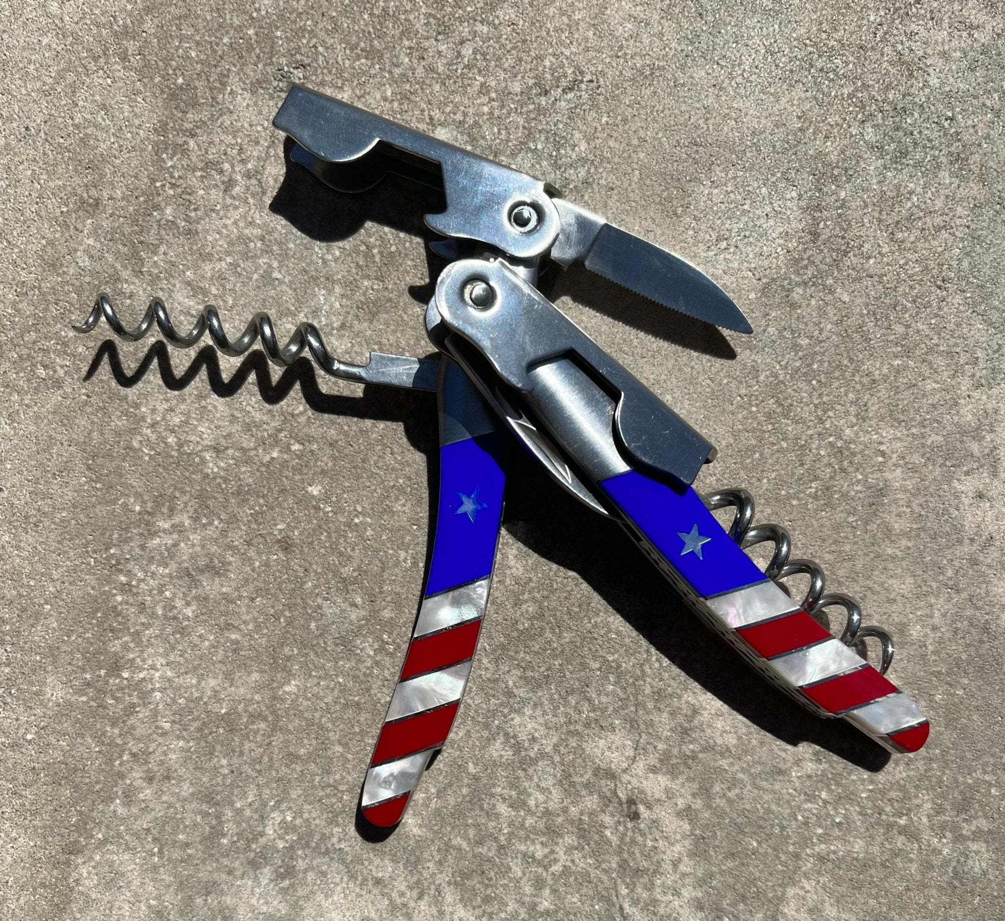 Patriotic Collection Double Sided Waiter's Knife - The Great Republic