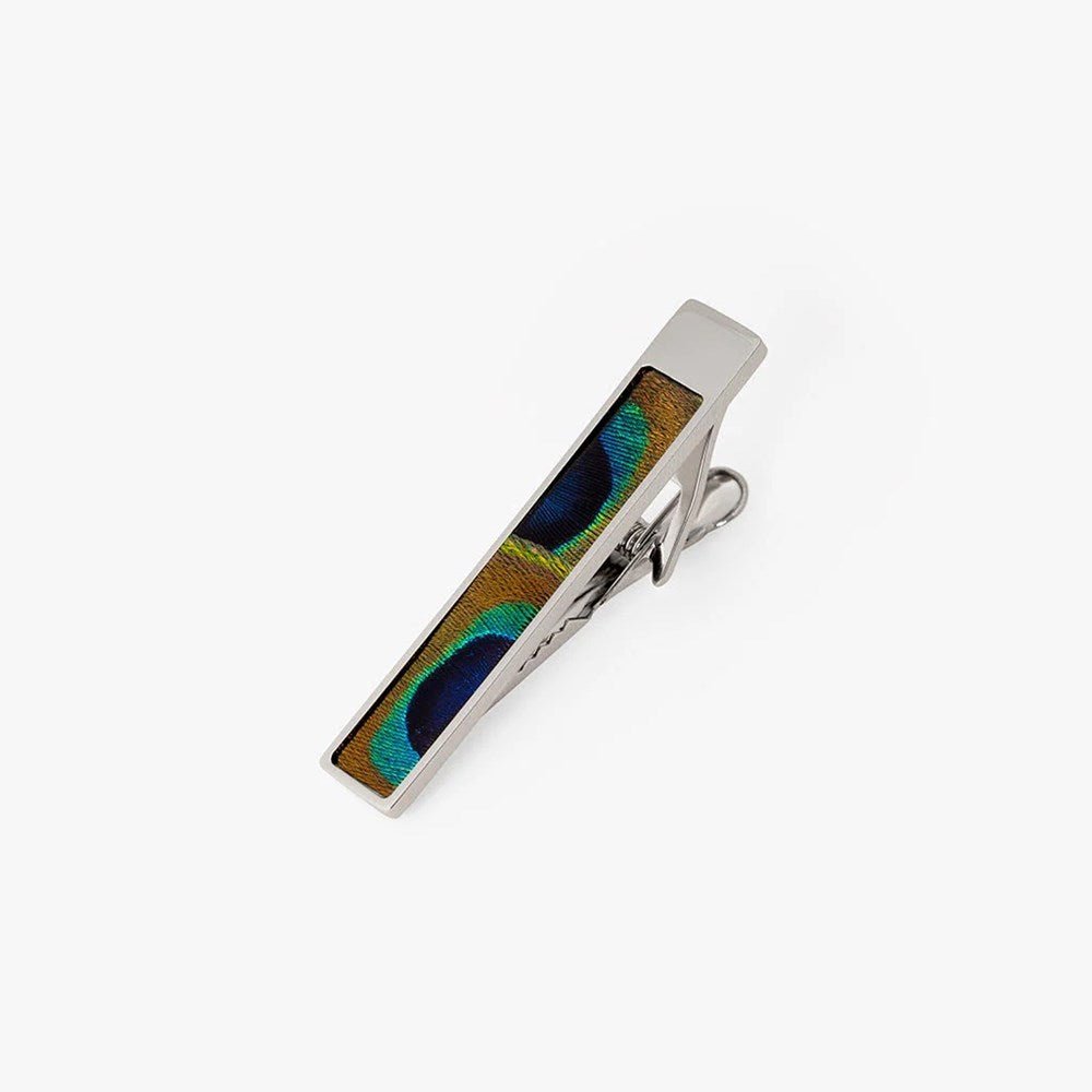 Peacock Succession Tie Clip - The Great Republic