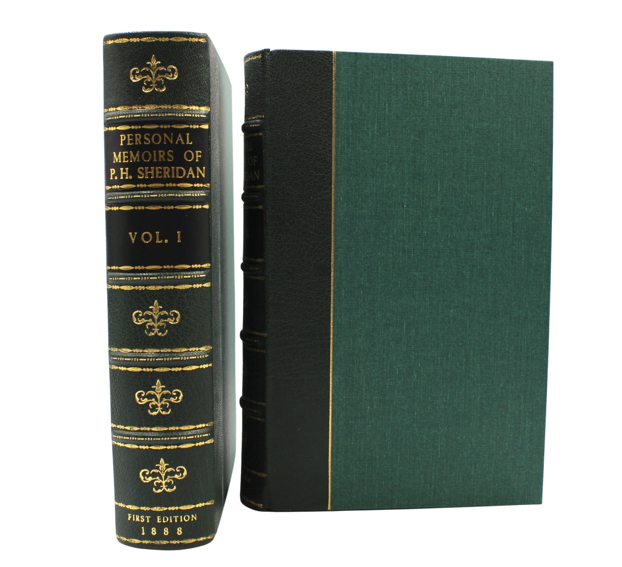 Personal Memoirs of P. H. Sheridan, First Edition, Two - Volume Set, 1888 - The Great Republic