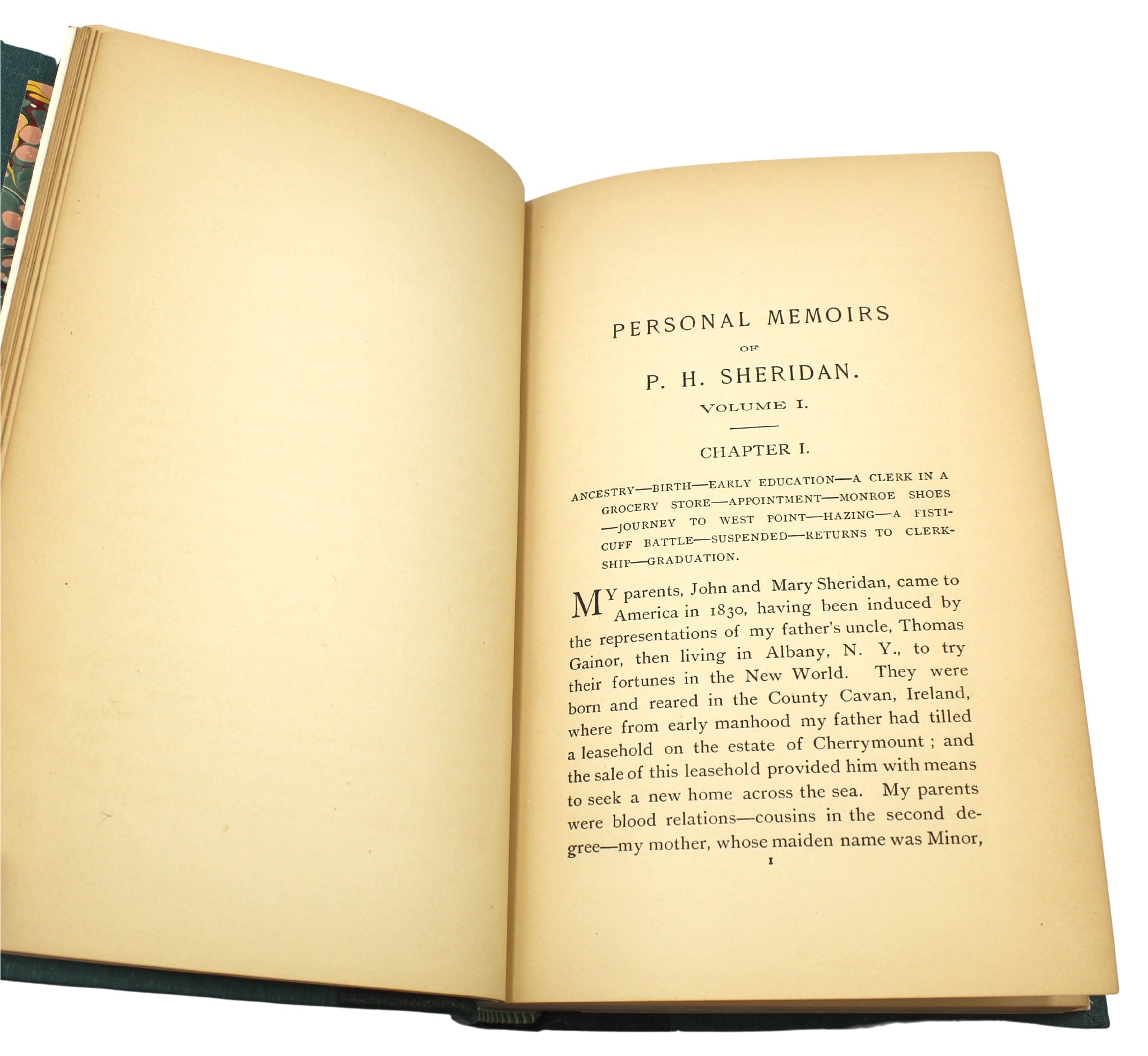 Personal Memoirs of P. H. Sheridan, First Edition, Two - Volume Set, 1888 - The Great Republic