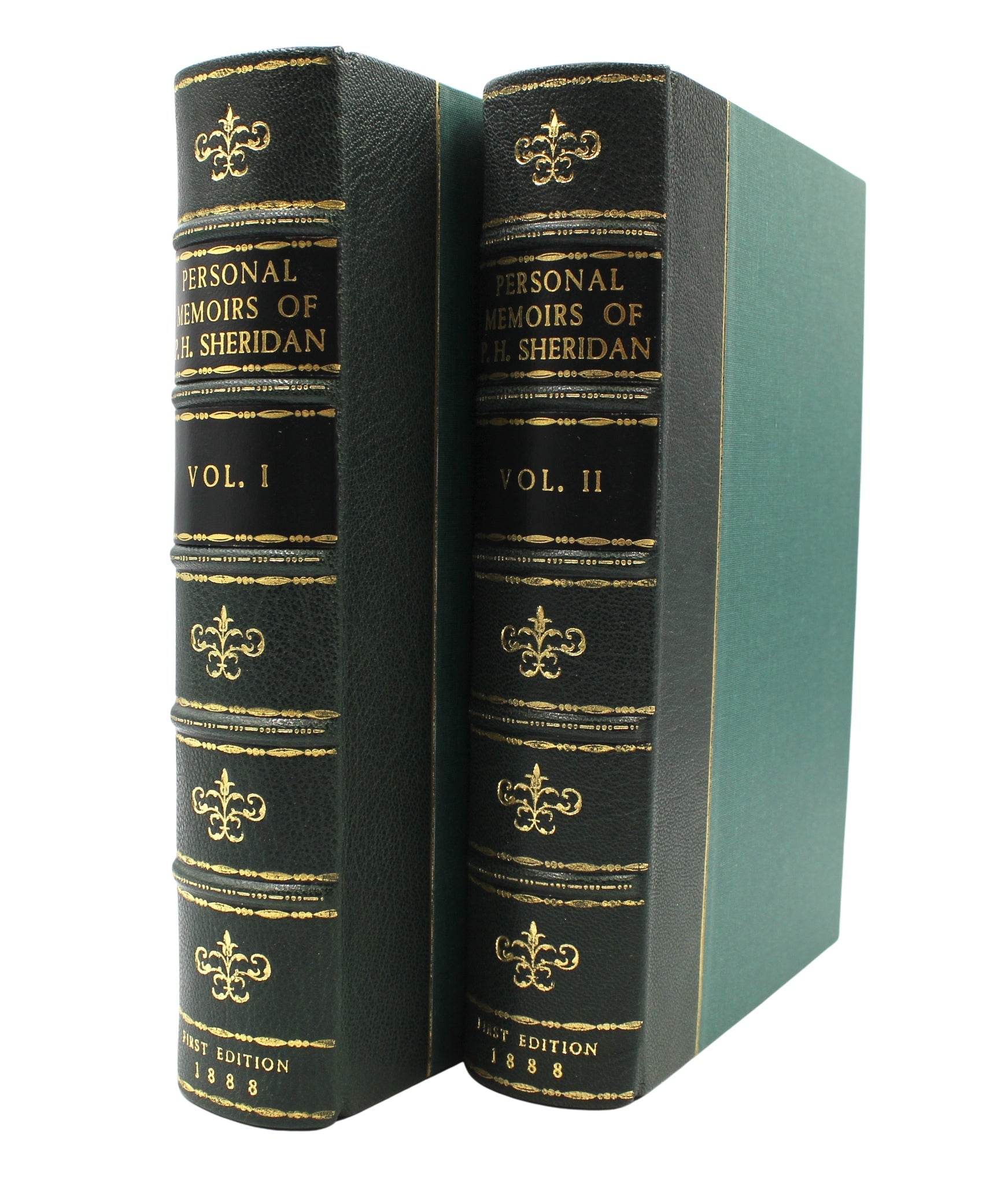 Personal Memoirs of P. H. Sheridan, First Edition, Two - Volume Set, 1888 - The Great Republic