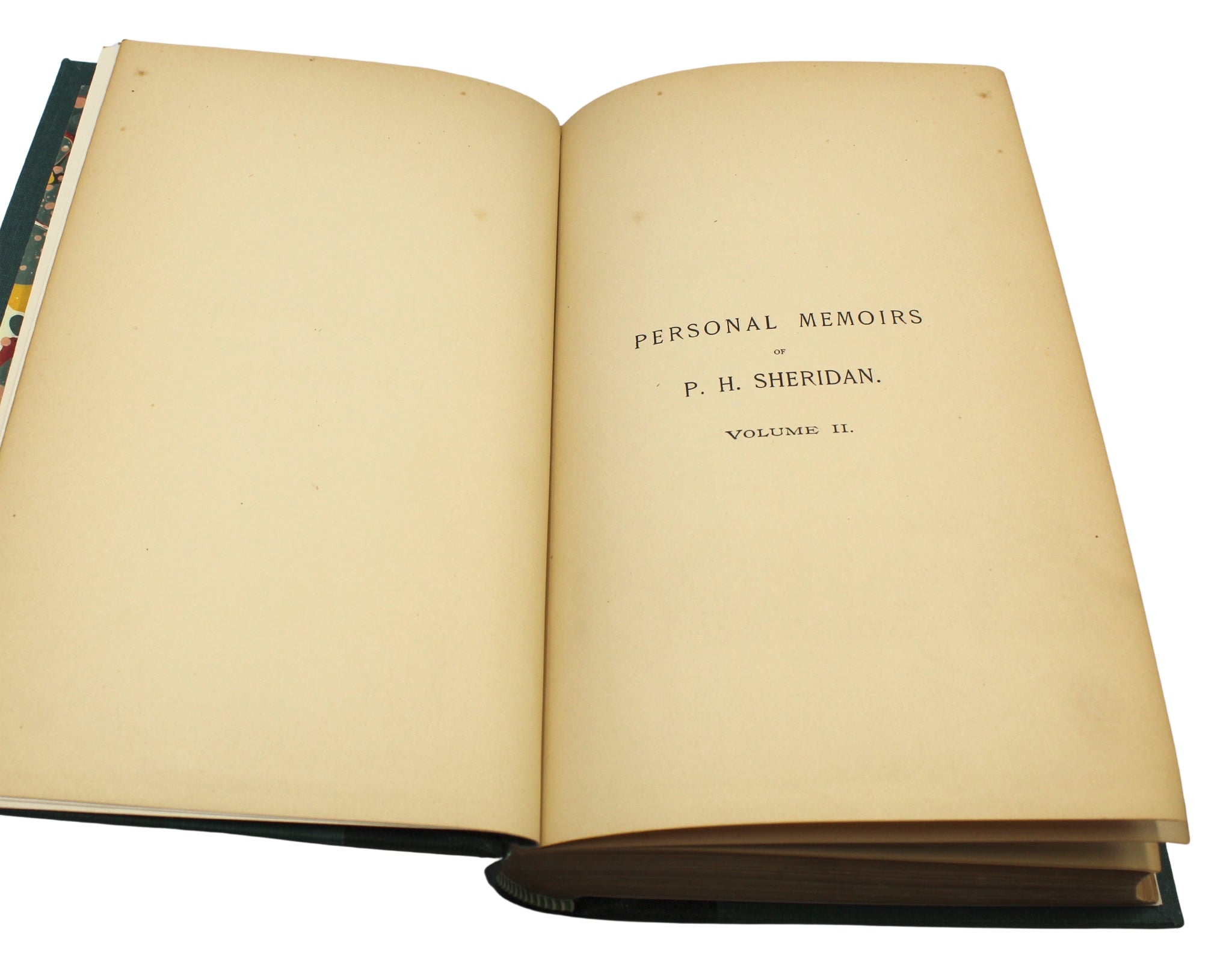 Personal Memoirs of P. H. Sheridan, First Edition, Two - Volume Set, 1888 - The Great Republic