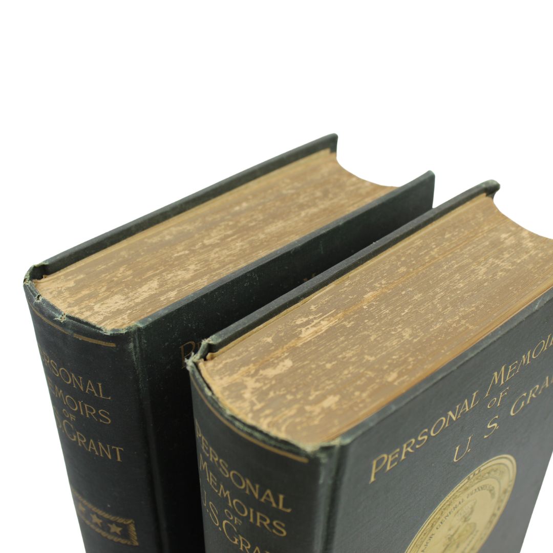 Personal Memoirs of U.S. Grant, First Edition, Two - Volume Set, Circa 1885 - 1886 - The Great Republic