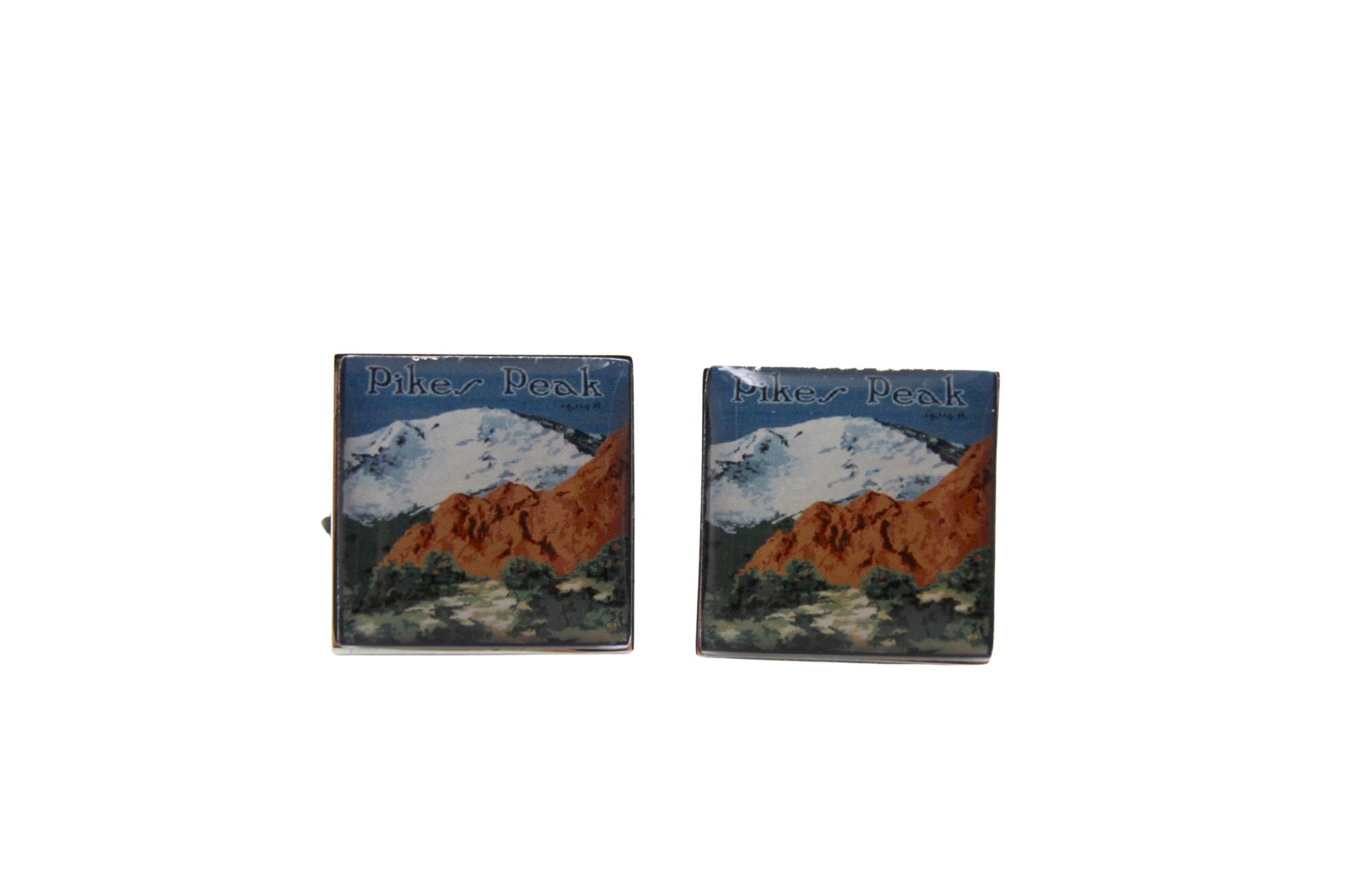 Pikes Peak Cufflinks - The Great Republic
