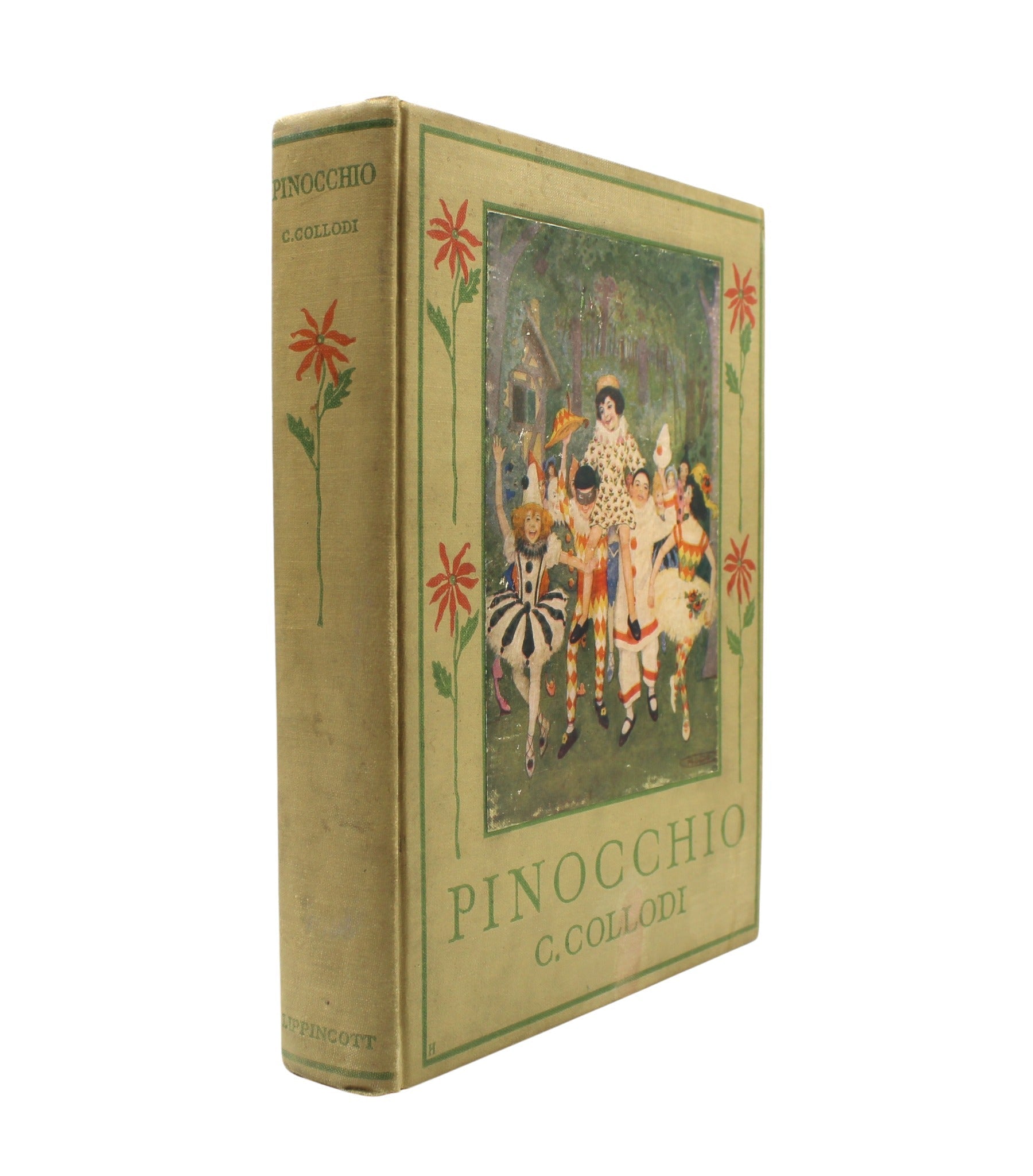 Pinocchio: The Story of a Puppet by C. Collodi, Illustrated by Maria L. Kirk, 1920 - The Great Republic