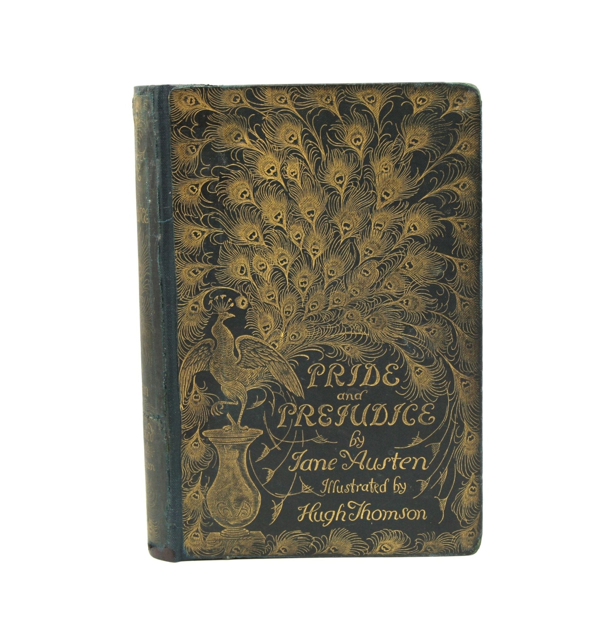 Pride and Prejudice by Jane Austen, Illustrated by Hugh Thomson, First Peacock Edition, 1894 - The Great Republic