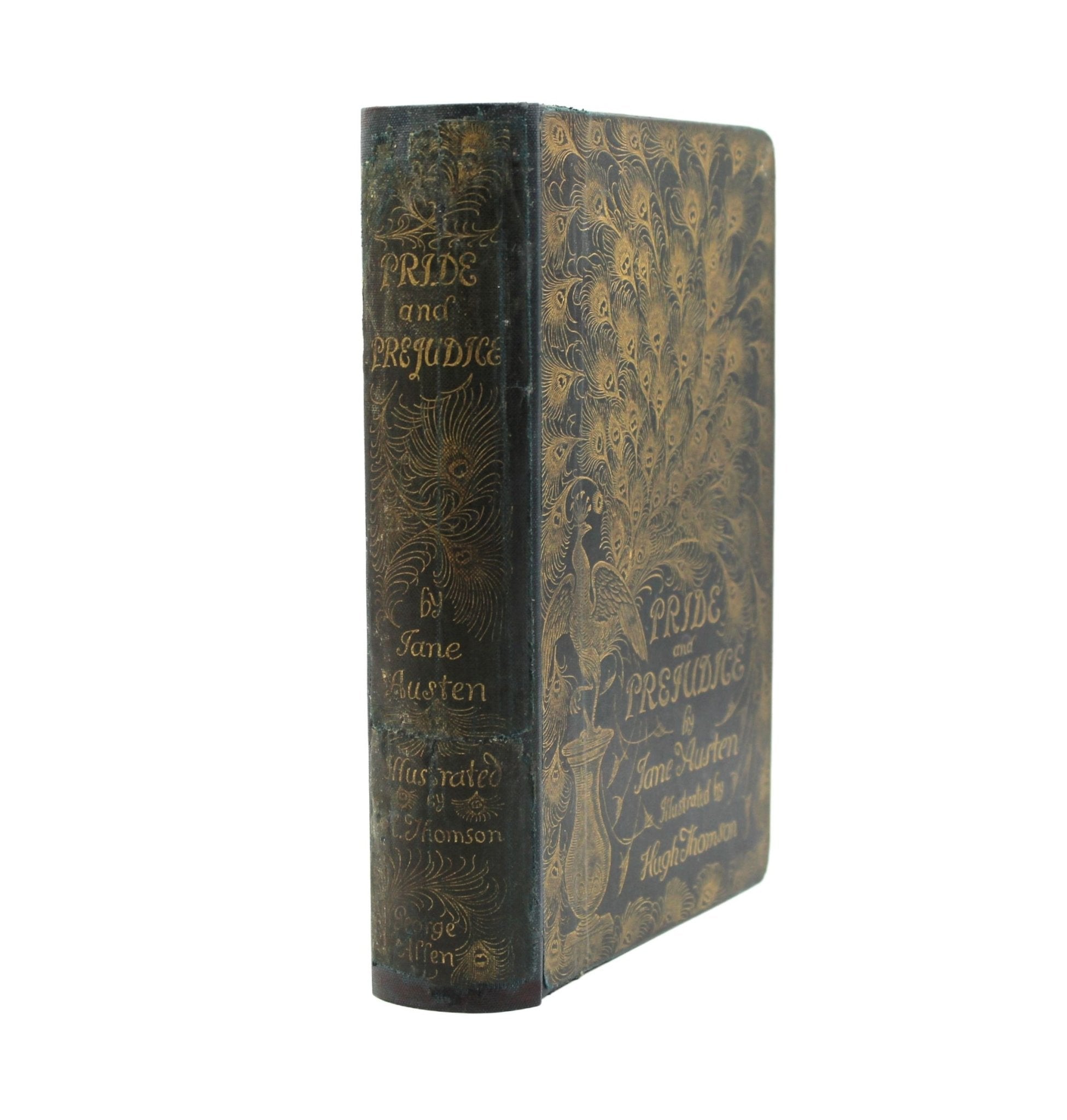 Pride and Prejudice by Jane Austen, Illustrated by Hugh Thomson, First Peacock Edition, 1894 - The Great Republic