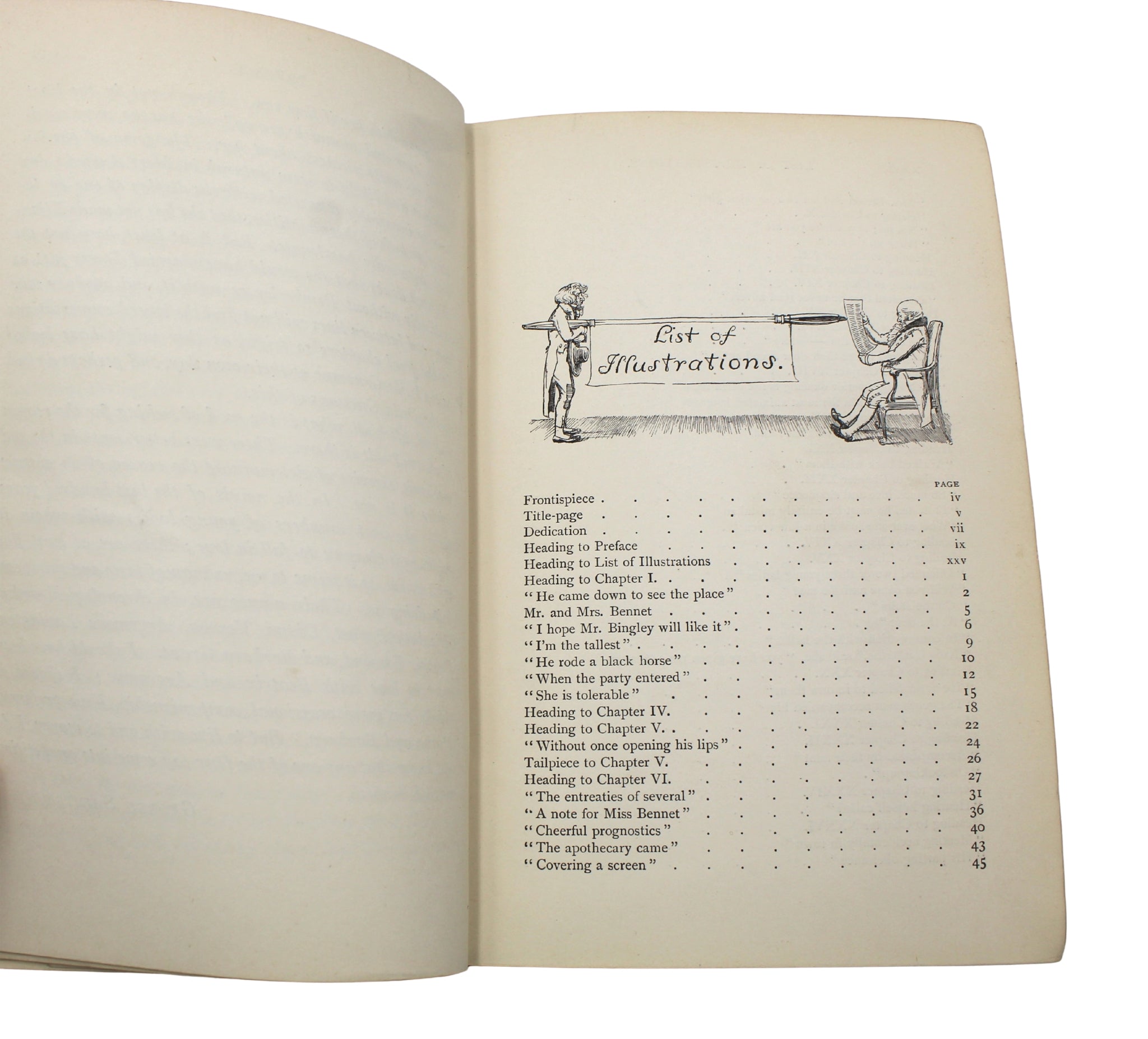 Pride and Prejudice by Jane Austen, Illustrated by Hugh Thomson, Peacock Edition, Second Issue, 1895 - The Great Republic