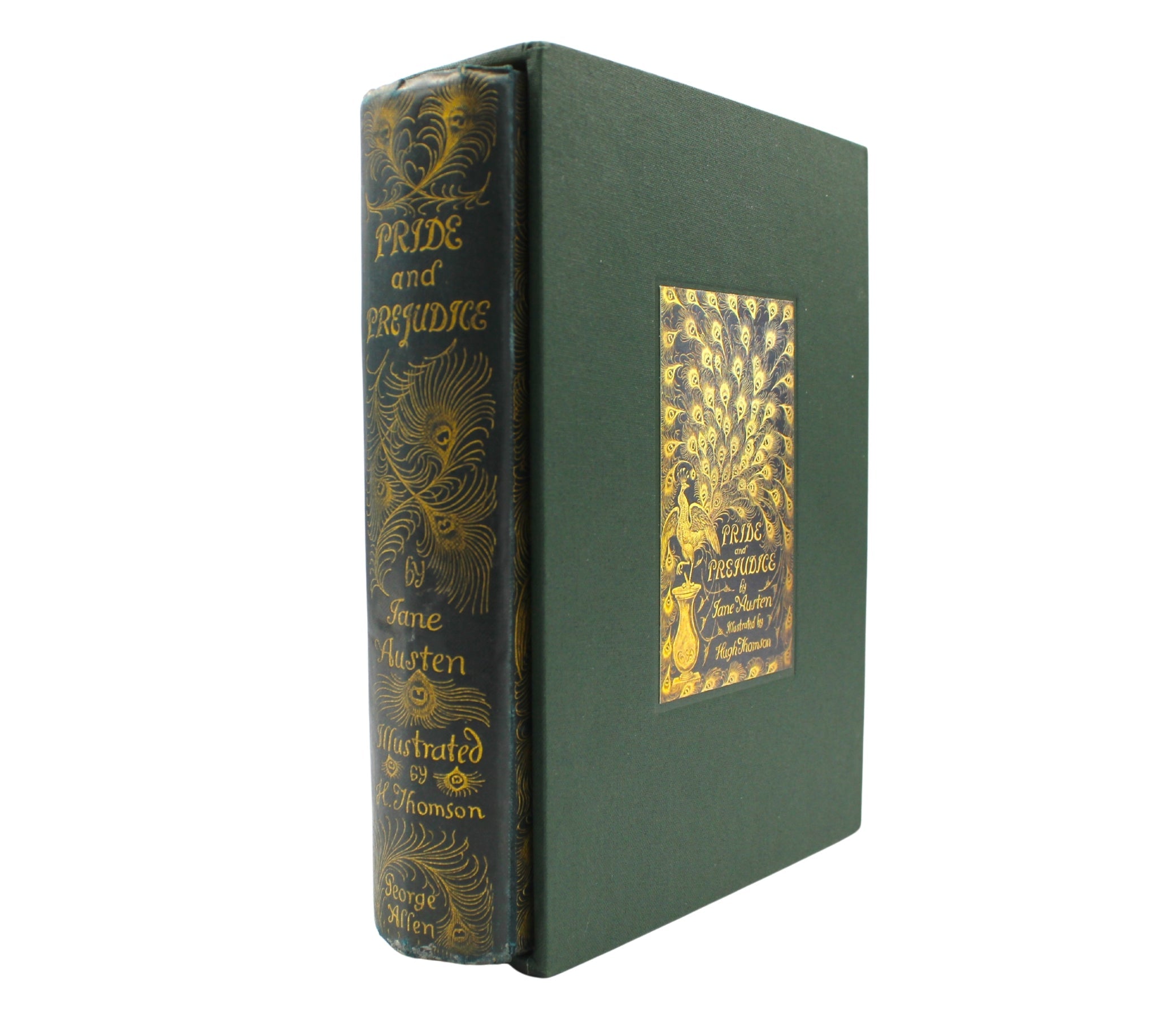 Pride and Prejudice by Jane Austen, Illustrated by Hugh Thomson, Peacock Edition, Second Issue, 1895 - The Great Republic