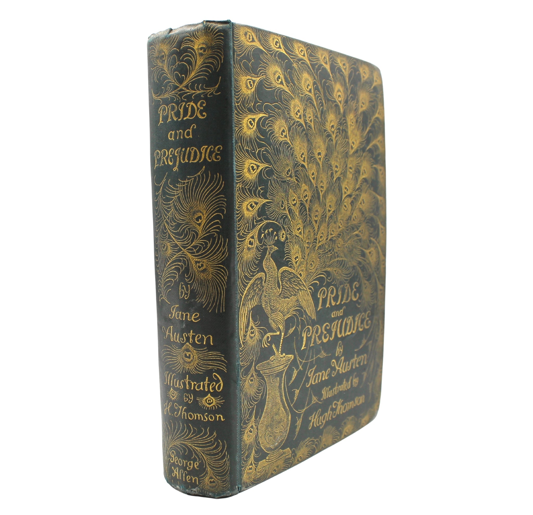 Pride and Prejudice by Jane Austen, Illustrated by Hugh Thomson, Peacock Edition, Second Issue, 1895 - The Great Republic