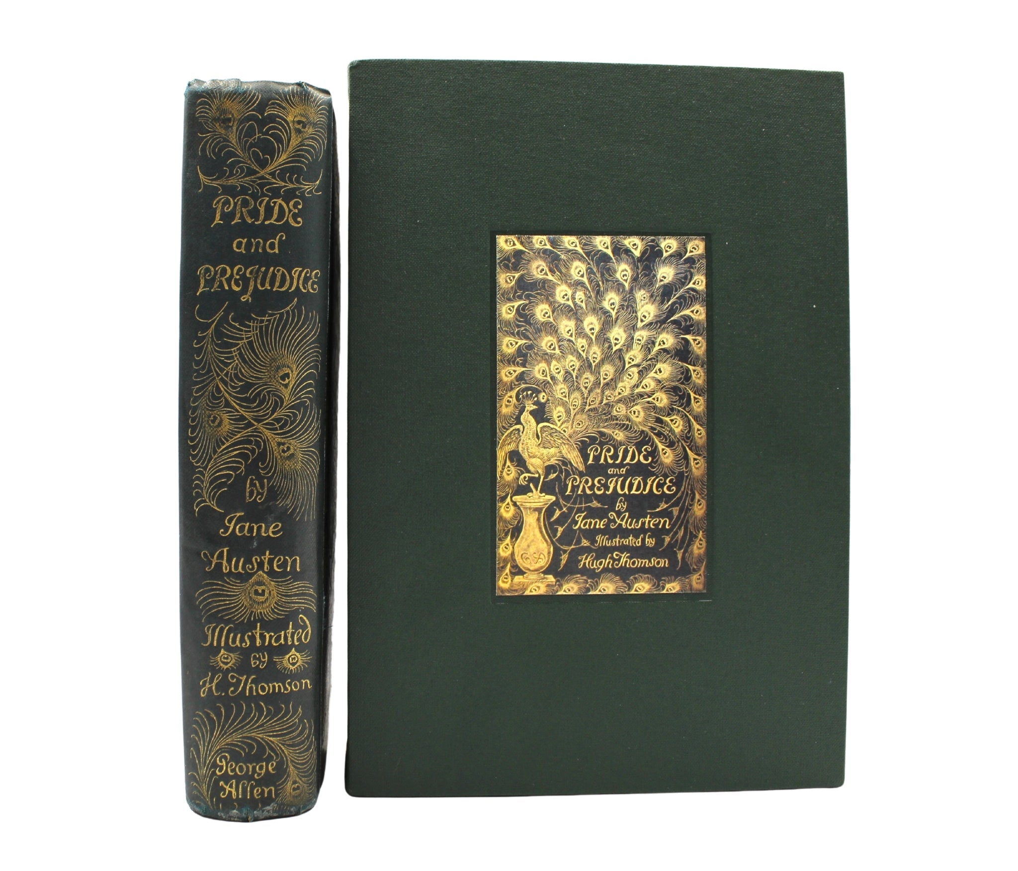 Pride and Prejudice by Jane Austen, Illustrated by Hugh Thomson, Peacock Edition, Second Issue, 1895 - The Great Republic