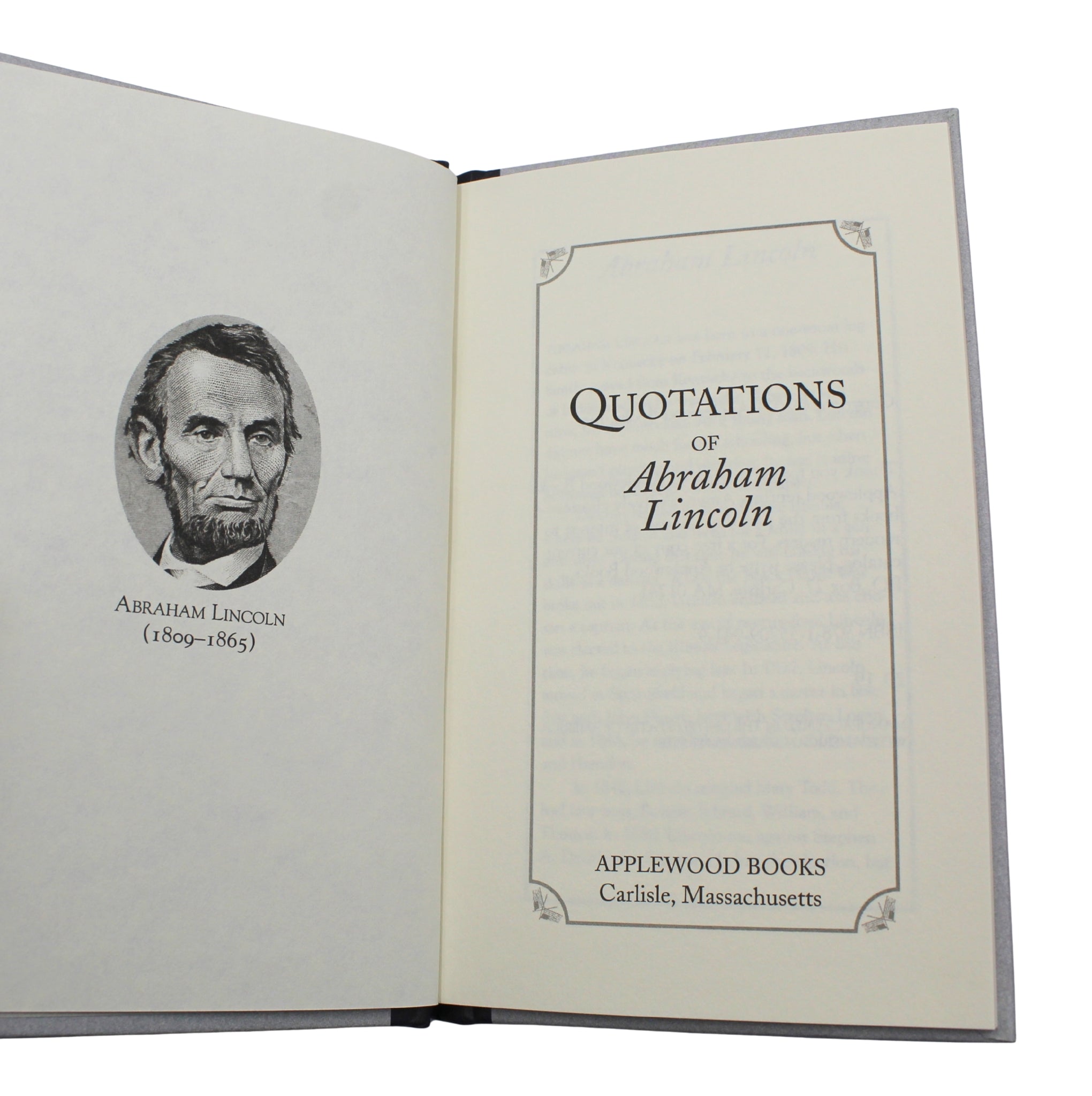 Quotations of Abraham Lincoln - The Great Republic