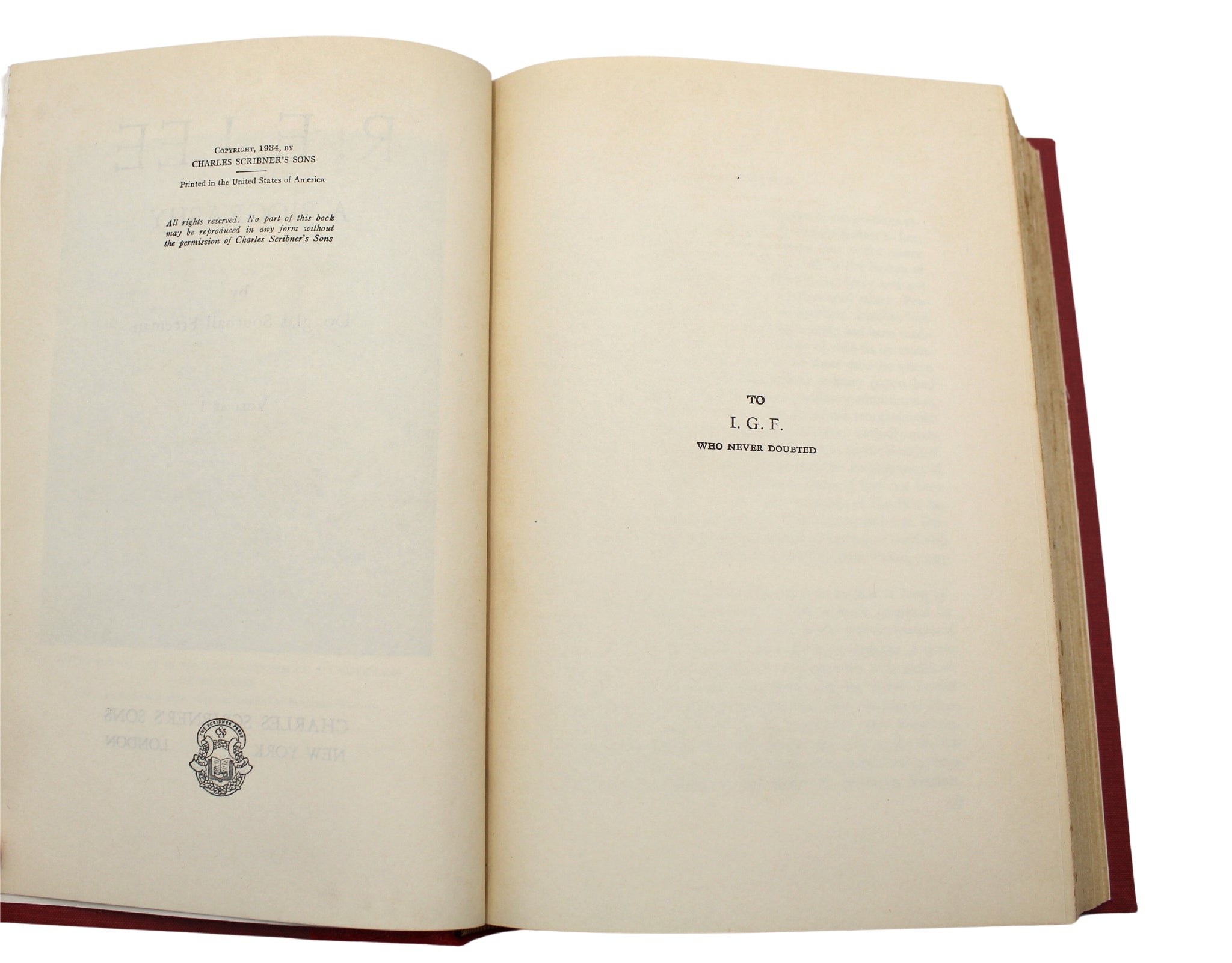 R. E. Lee: A Biography by Douglas Southhall Freeman, Four Volume Set, 1936 - The Great Republic