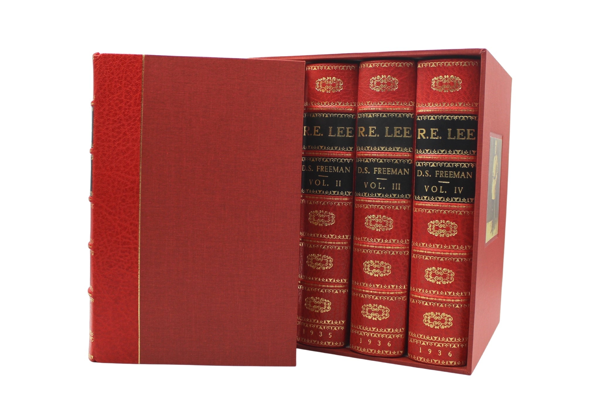 R. E. Lee: A Biography by Douglas Southhall Freeman, Four Volume Set, 1936 - The Great Republic