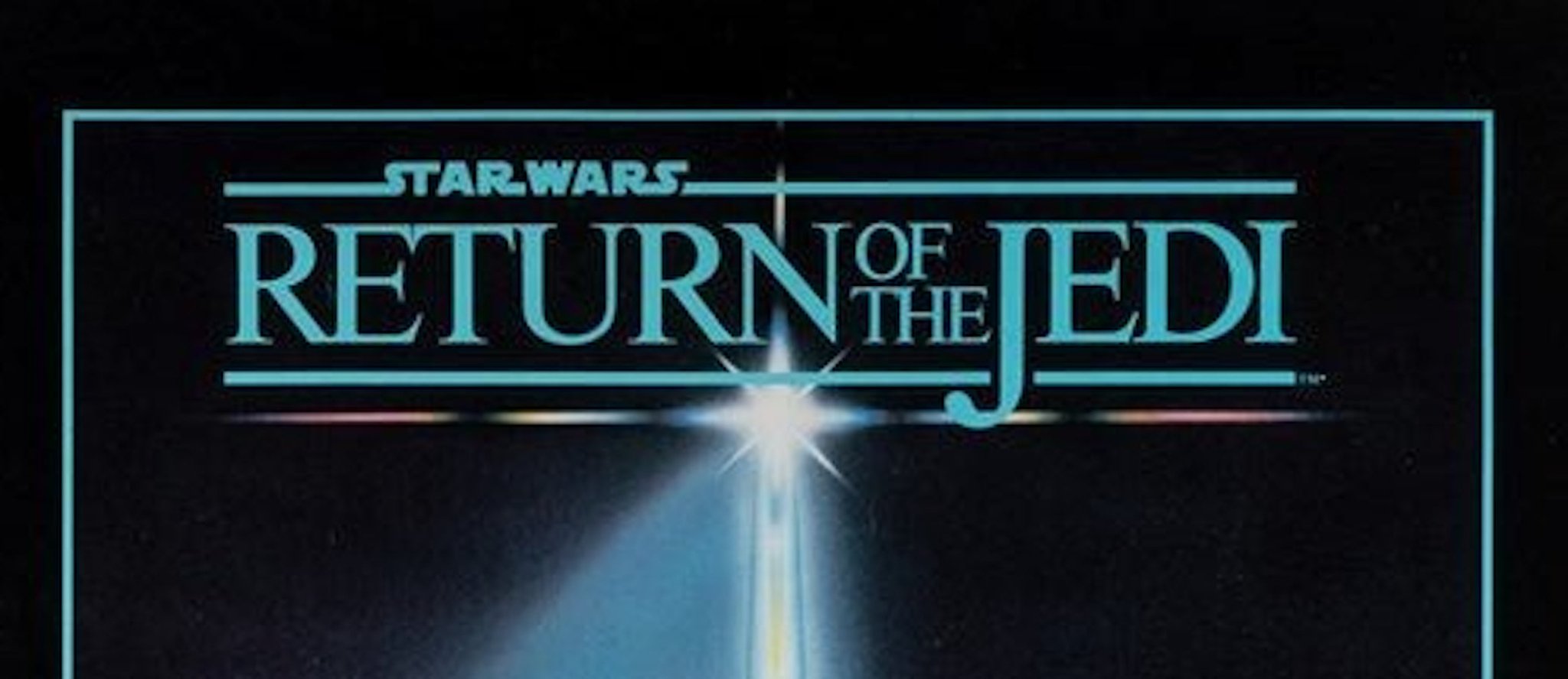 "Return of the Jedi" Vintage Movie Poster, Illustrated by Tim Reamer, 1983 - The Great Republic