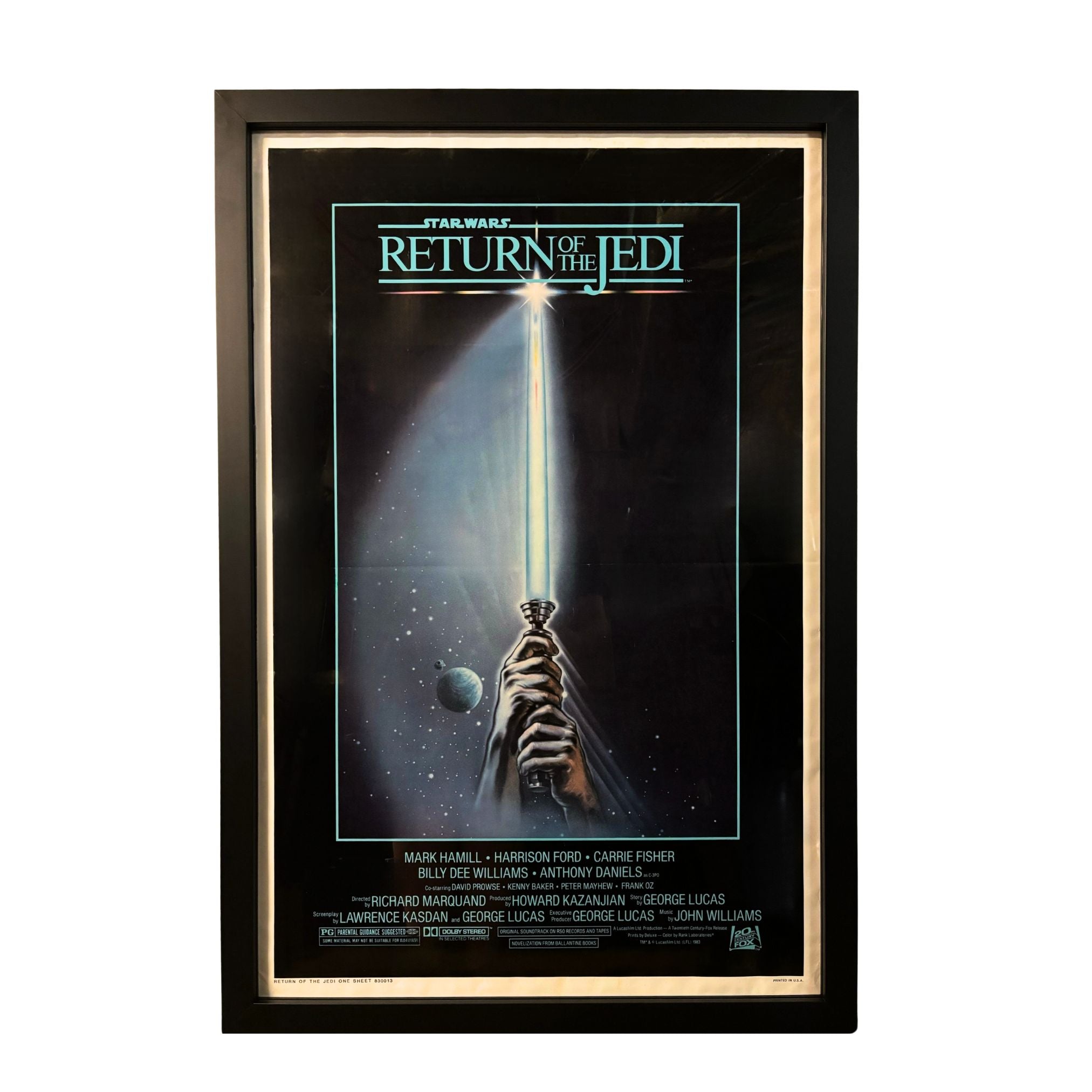 "Return of the Jedi" Vintage Movie Poster, Illustrated by Tim Reamer, 1983 - The Great Republic