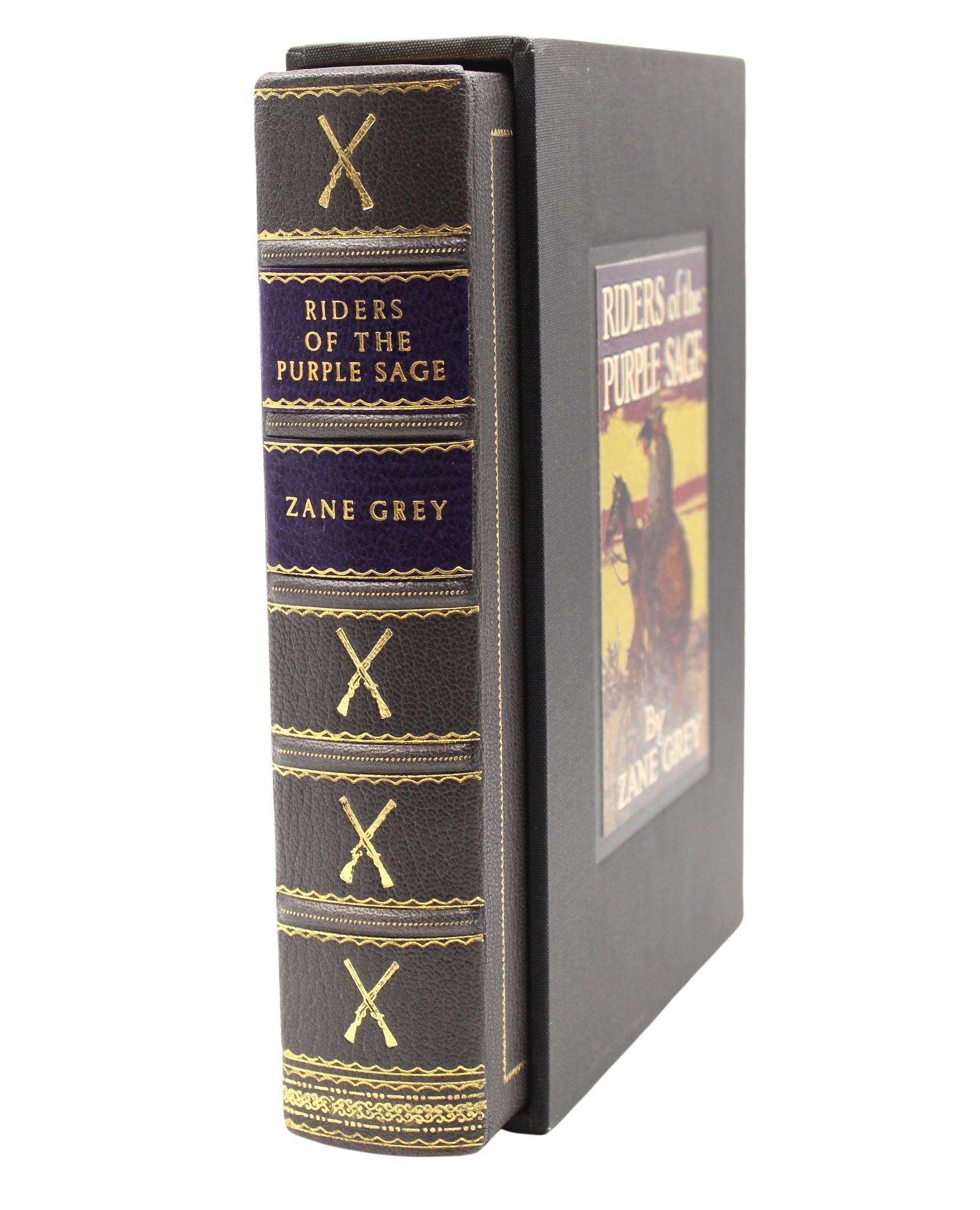 Riders of the Purple Sage by Zane Grey, Grosset & Dunlap Edition, circa 1940 - The Great Republic