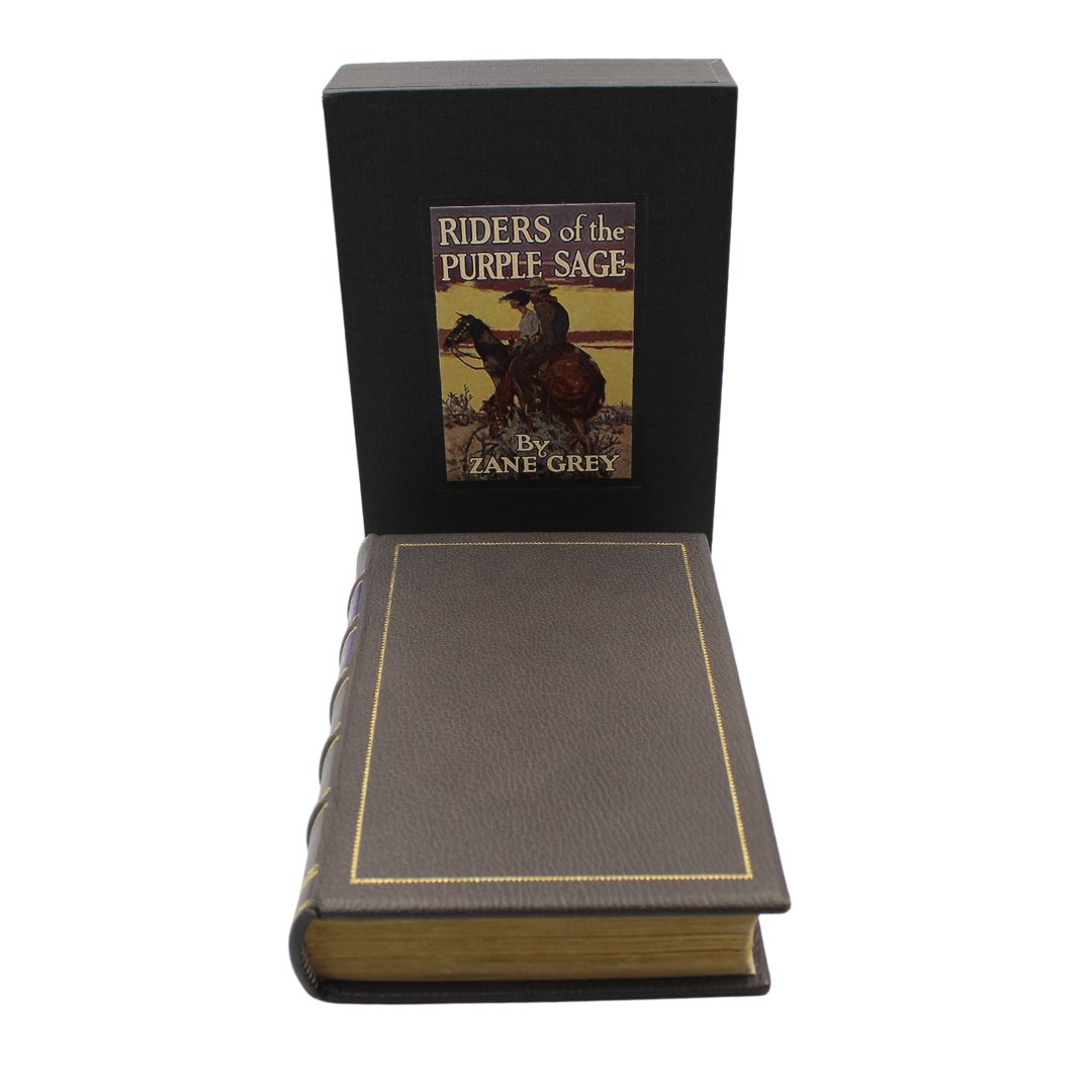 Riders of the Purple Sage by Zane Grey, Grosset & Dunlap Edition, circa 1940 - The Great Republic