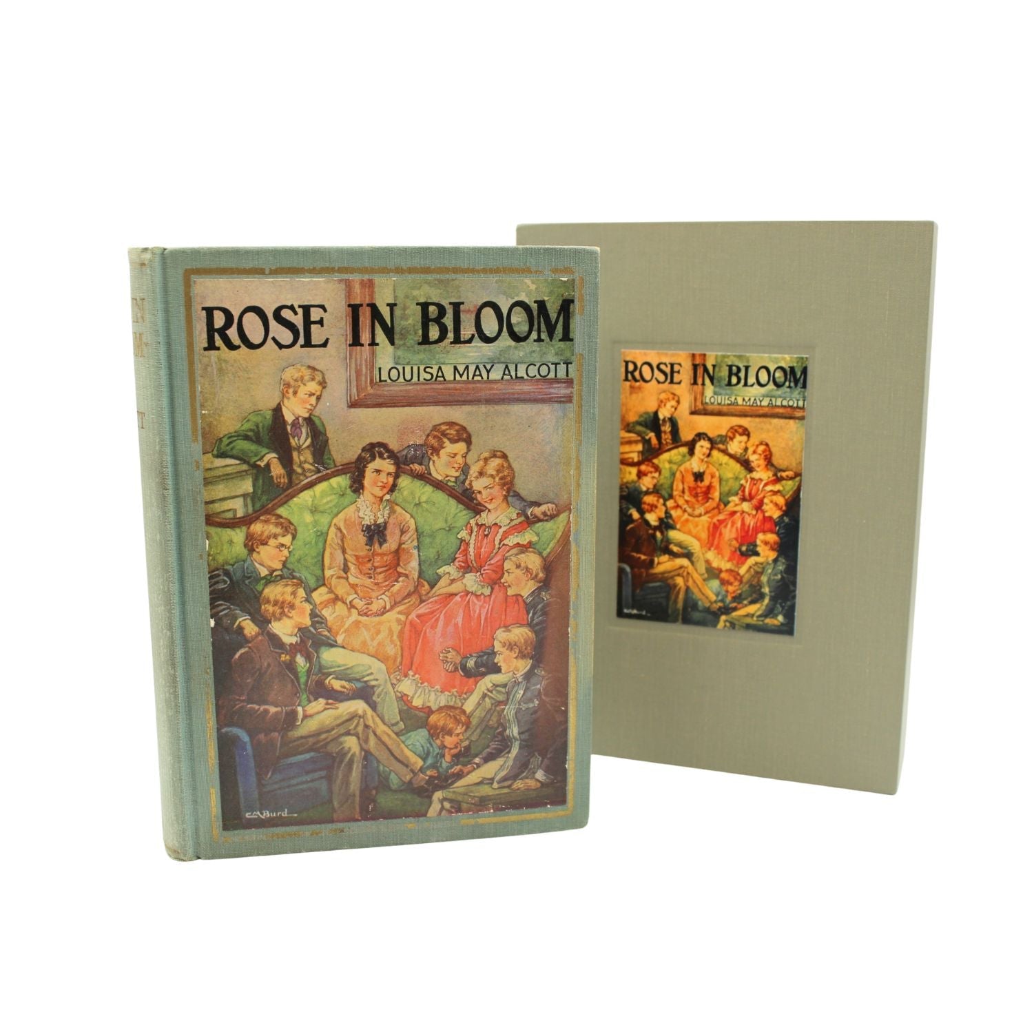 Rose in Bloom by Louisa May Alcott, Illustrations by C. M. Burd, 1933 - The Great Republic