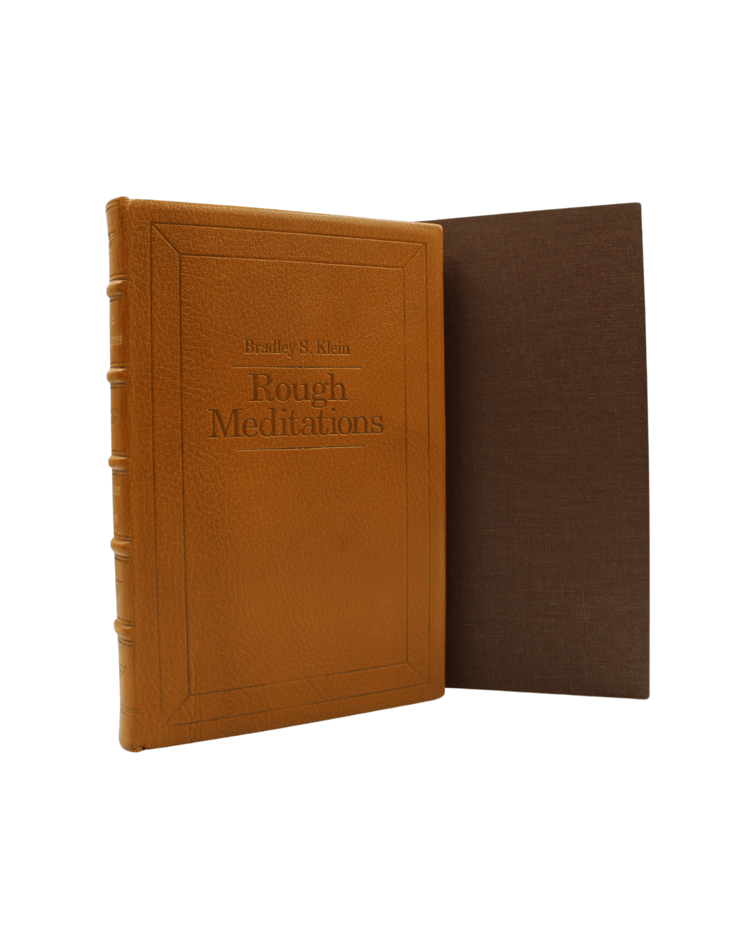 Rough Meditations by Bradley S. Klein, Limited Edition, Binder's Copy, 1997 - The Great Republic