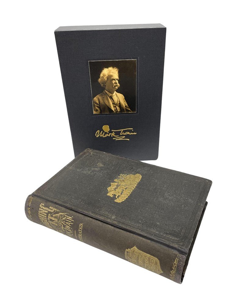 Roughing It by Mark Twain, First American Edition, Later State, 1872 - The Great Republic