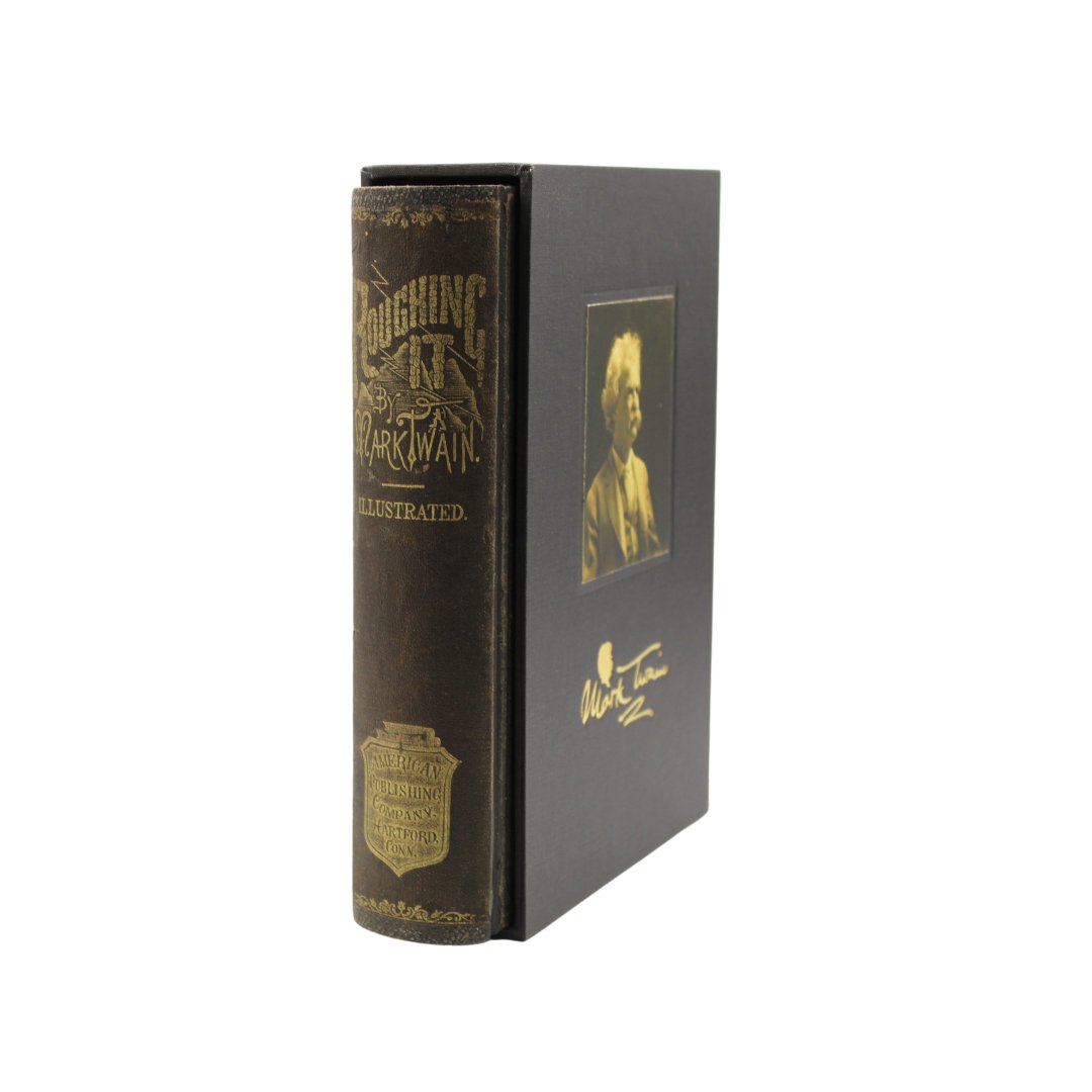 Roughing It by Mark Twain, First American Edition, Later State, 1872 - The Great Republic