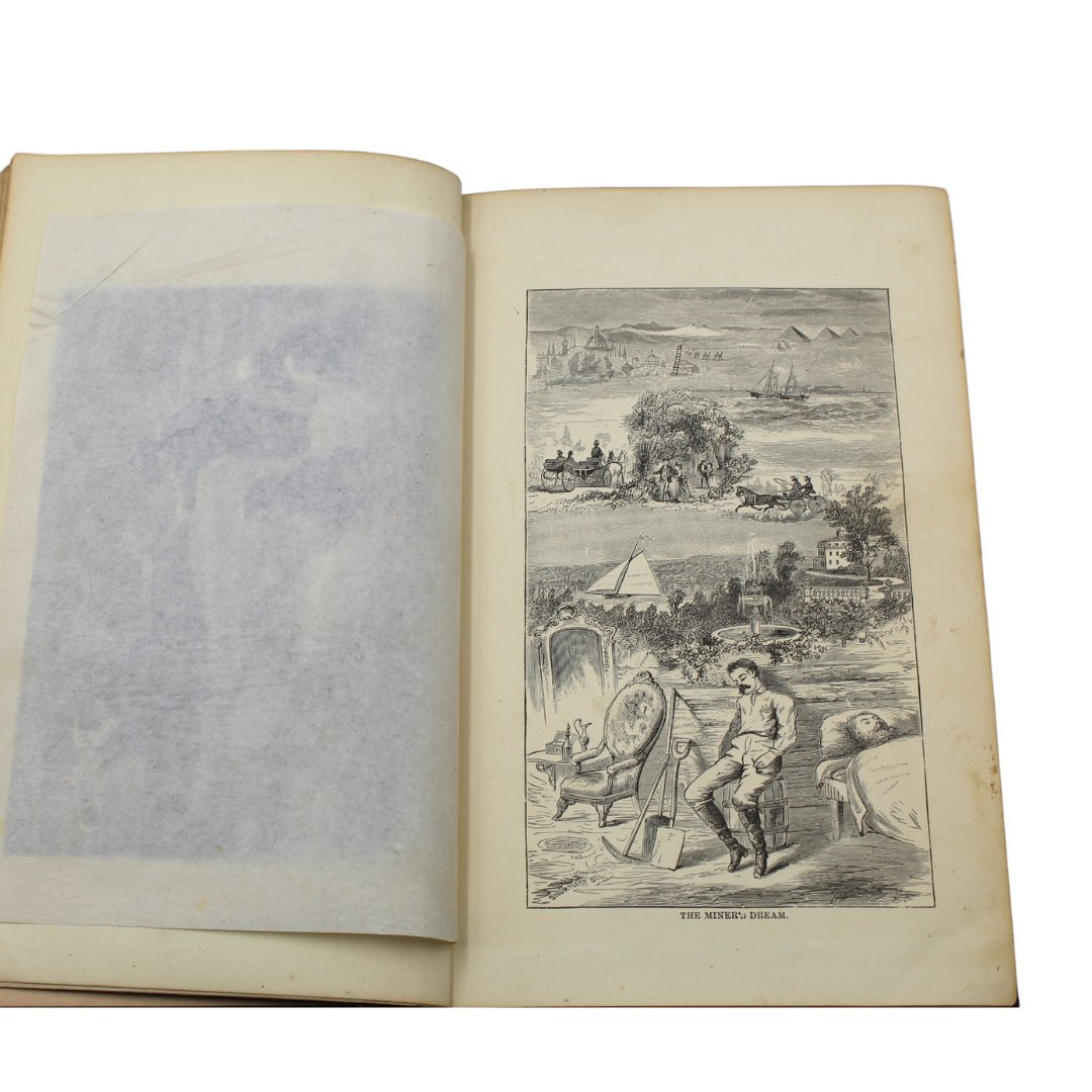 Roughing It by Mark Twain, First American Edition, Later State, 1872 - The Great Republic