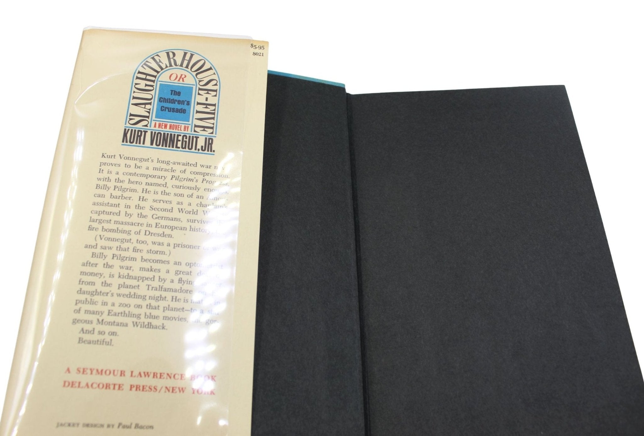 Slaughterhouse - Five, by Kurt Vonnegut Jr., First Edition in Original Dust Jacket, [1969] - The Great Republic