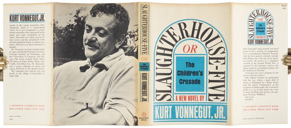 Slaughterhouse - Five, by Kurt Vonnegut Jr., First Edition in Original Dust Jacket, [1969] - The Great Republic