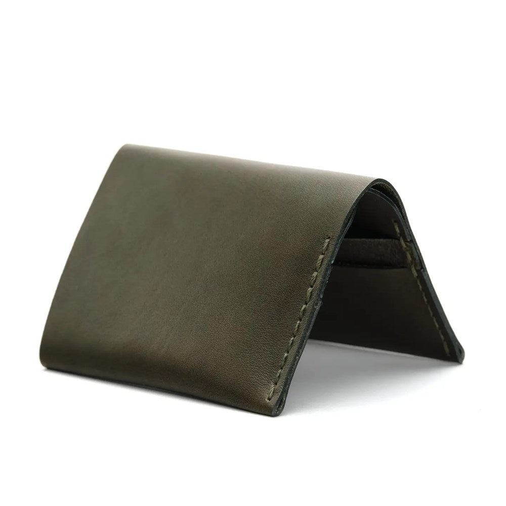 Slim Bifold Wallet in Green - The Great Republic