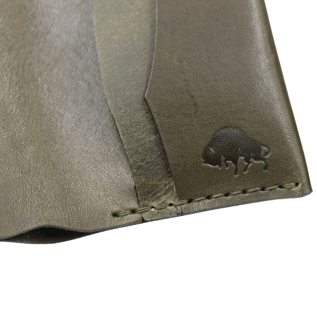 Slim Bifold Wallet in Green - The Great Republic