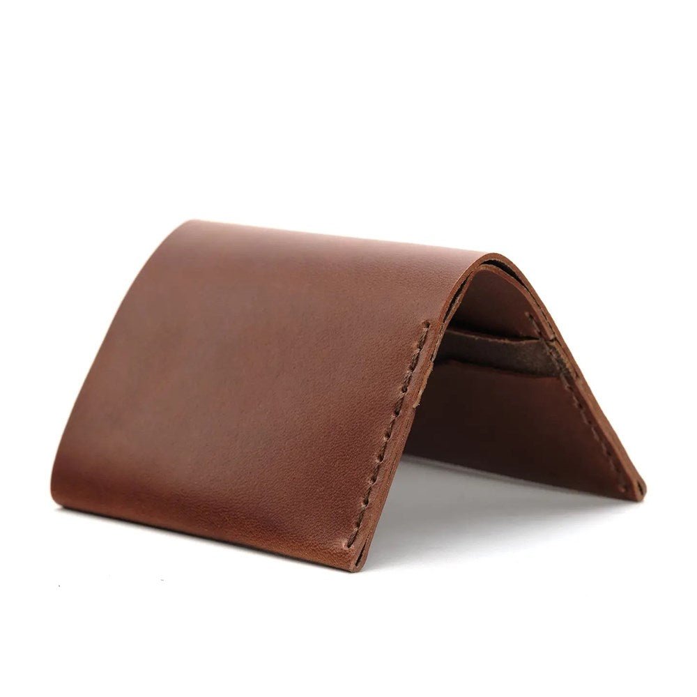 Slim Bifold Wallet in Whiskey - The Great Republic