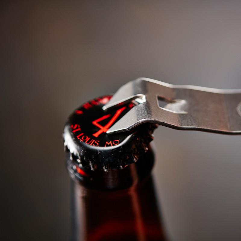 "Snakebite" Keychain Leather Bottle Opener - The Great Republic