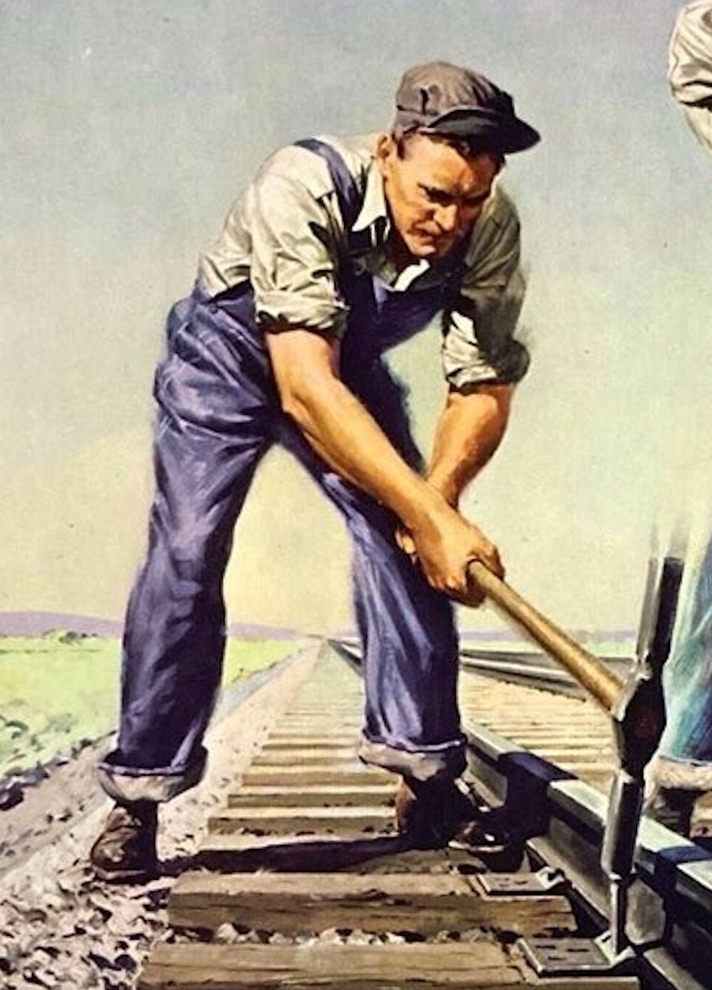 "Spike the Axis with War Bonds. Boost Your Payroll Savings" Vintage WWII Bonds Poster, 1944 - The Great Republic