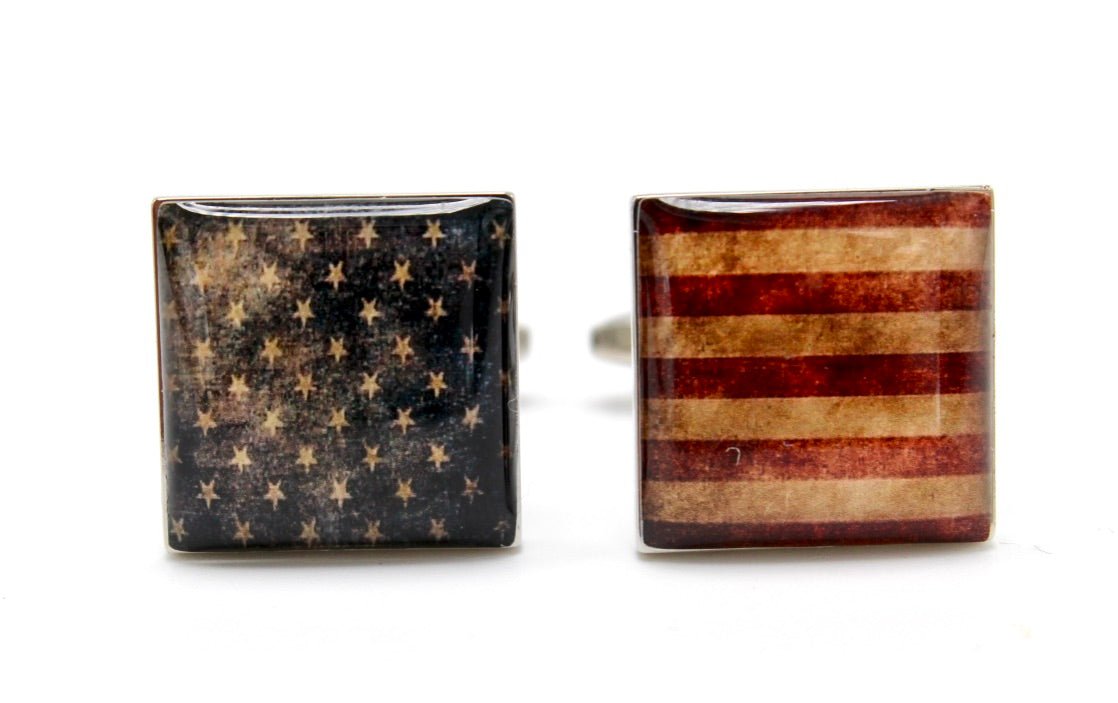 Stars and Stripes Cufflinks - The Great Republic