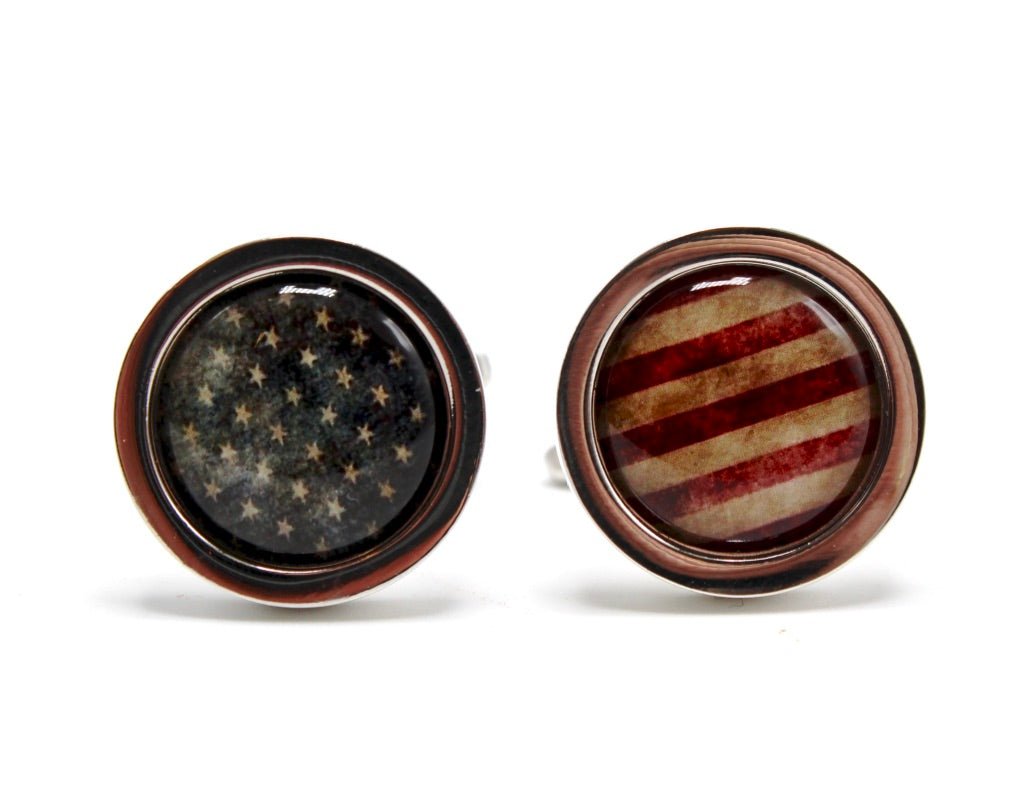Stars and Stripes Cufflinks - The Great Republic