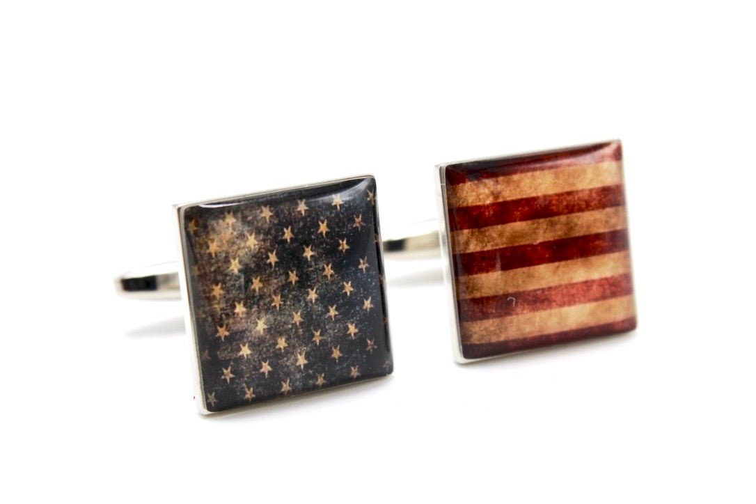 Stars and Stripes Cufflinks - The Great Republic