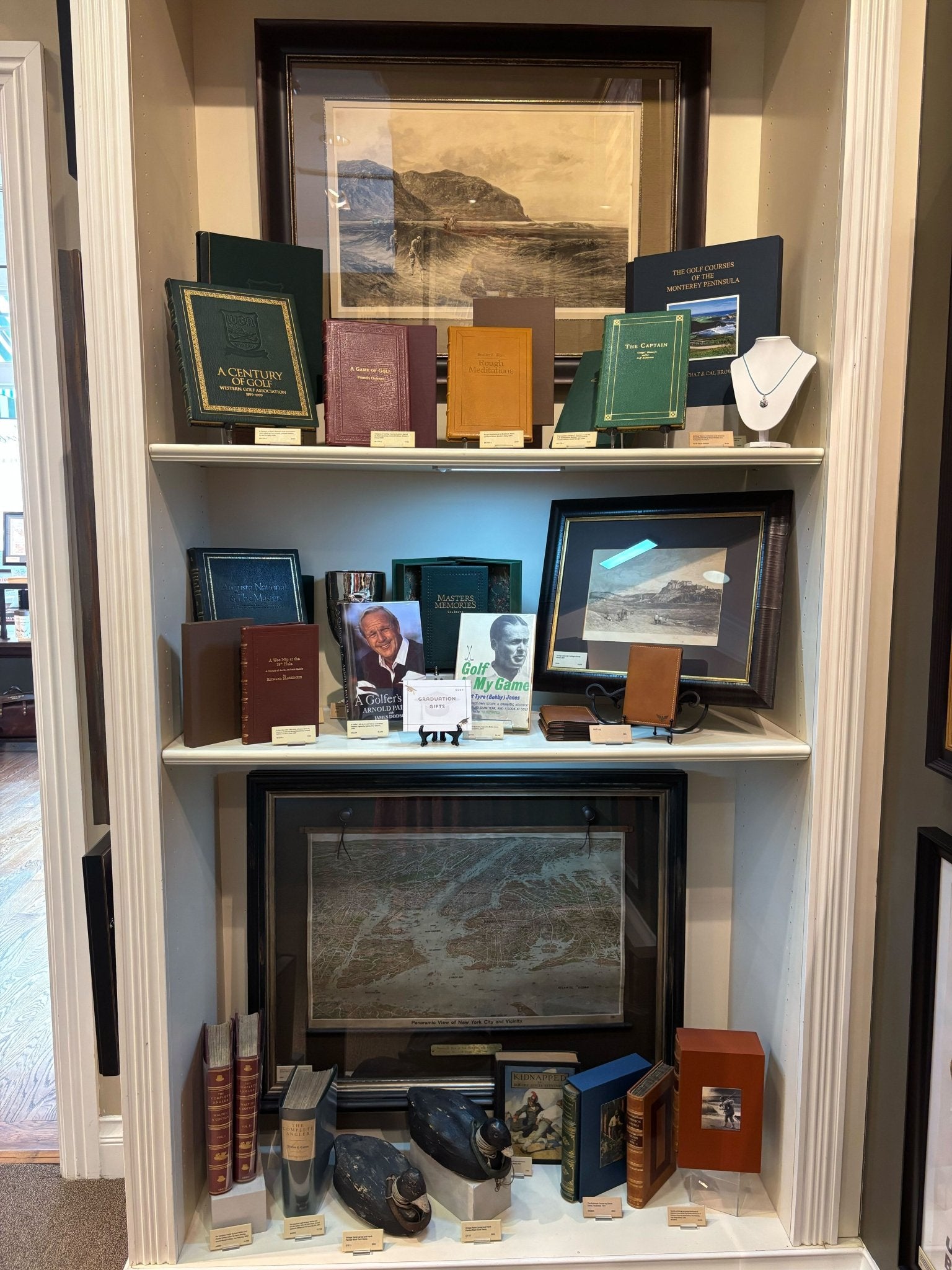 “Stirling Castle Links” Antique Golf Etching by George Aikman, 1893 - The Great Republic