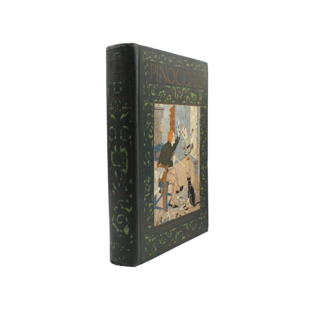 The Adventures of Pinocchio: The Story of a Marionette by C. Collodi, Illustrated by Frederick Richardson, First Edition Thus, 1927 - The Great Republic