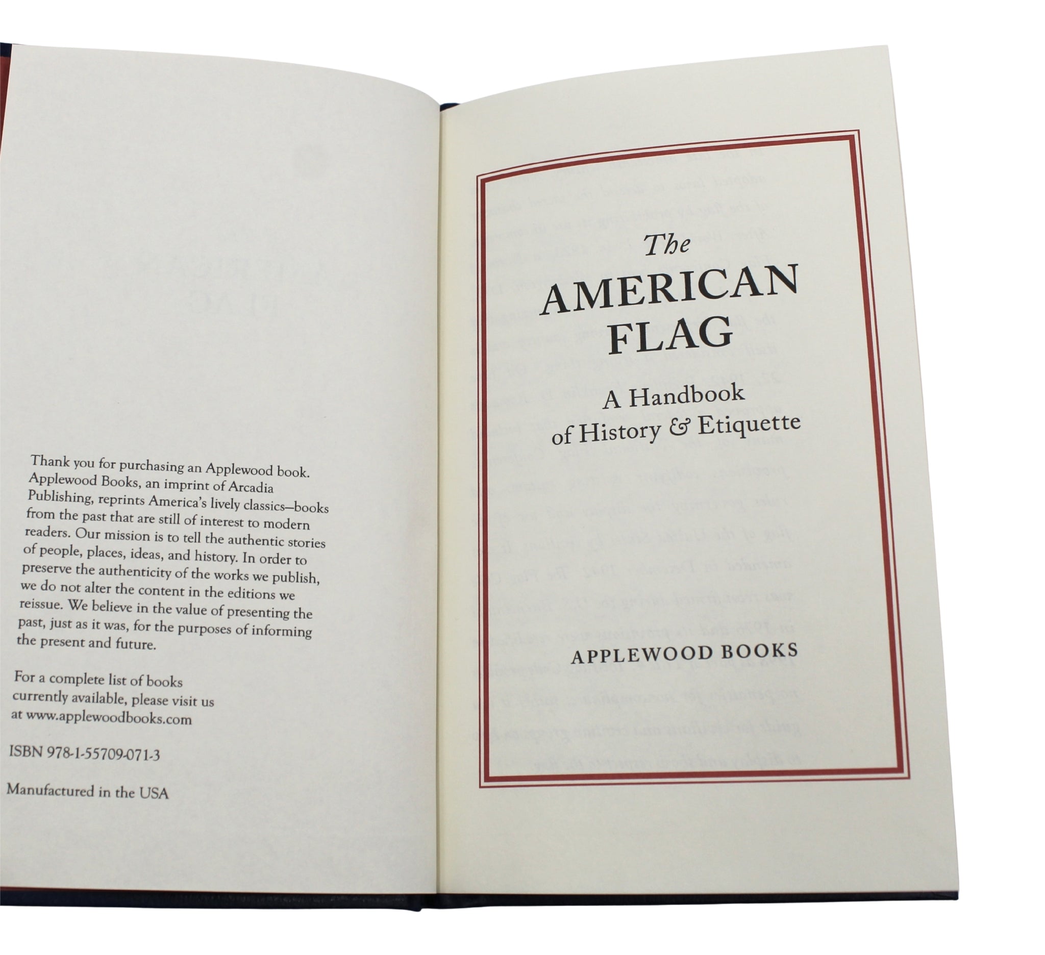 The American Flag: A Handbook of History and Etiquette - The Great Republic