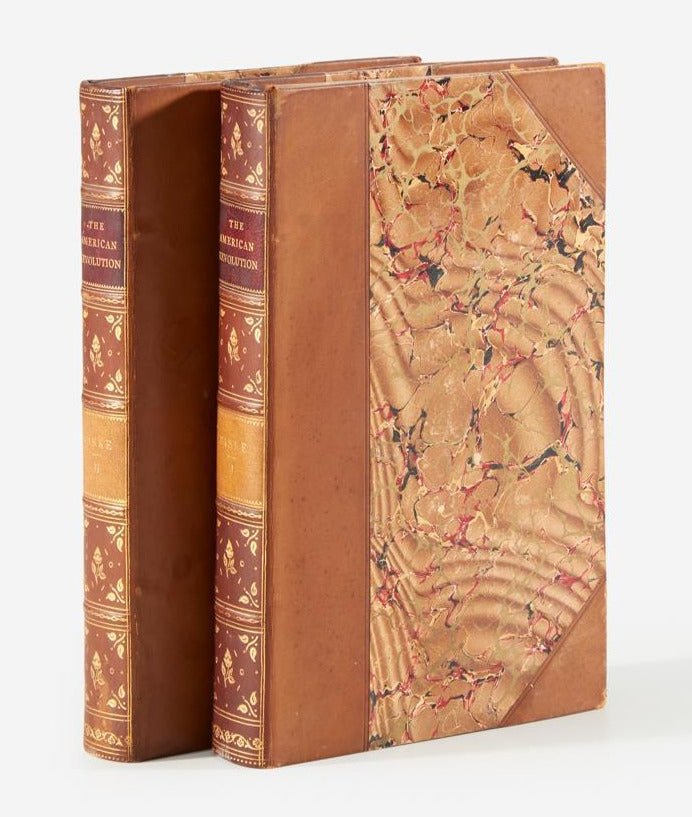 The American Revolution by John Fiske, Later Printing, Two Volumes, 1901 - The Great Republic
