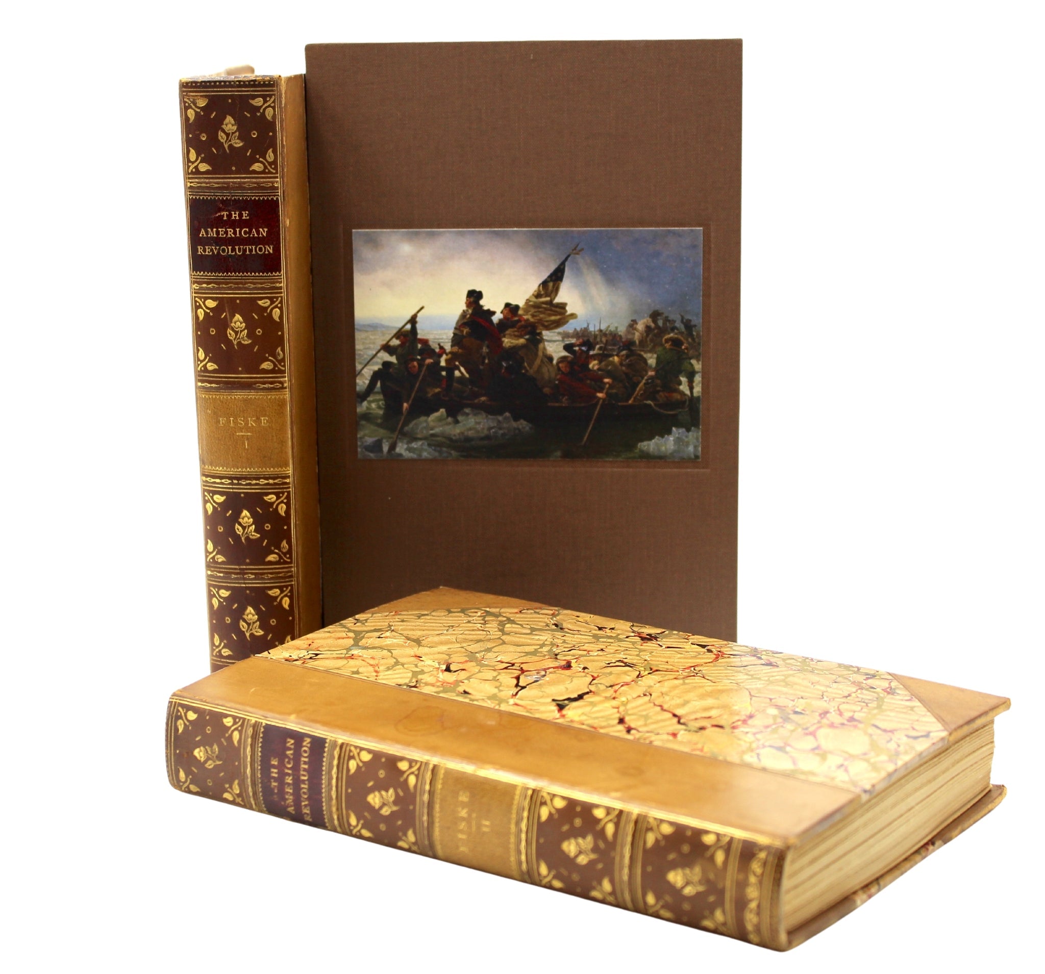 The American Revolution by John Fiske, Later Printing, Two Volumes, 1901 - The Great Republic