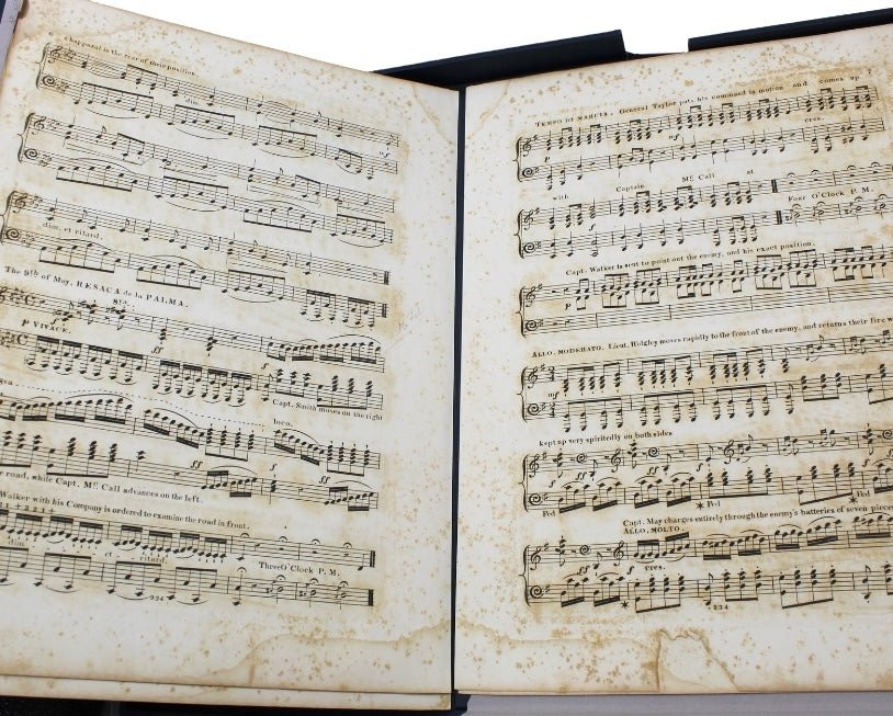 The Battles of Palo Alto & Resaca De La Palma, a Musical Delineation by Charles Grobe, 1846 - The Great Republic